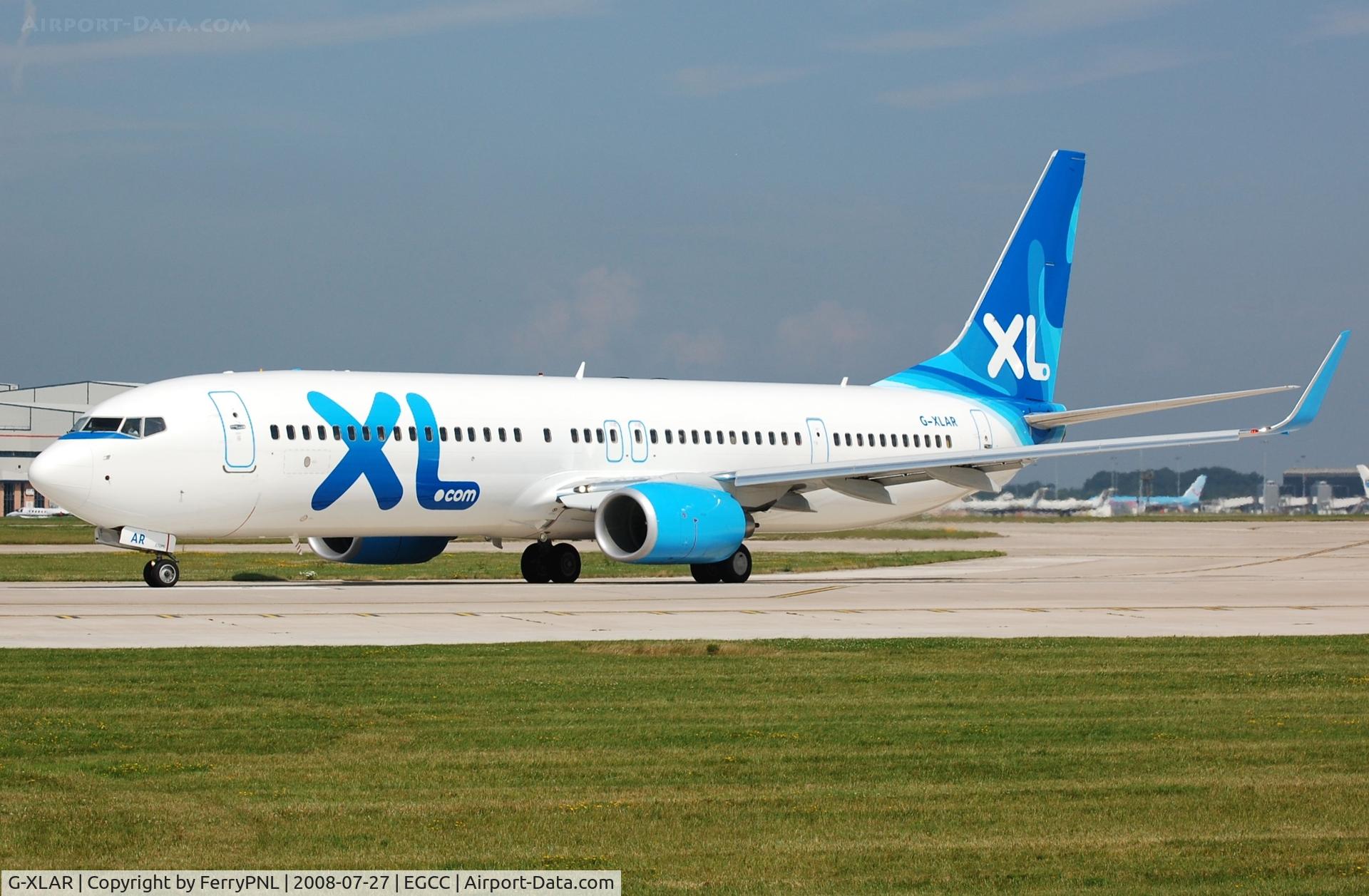 G-XLAR, 2008 Boeing 737-96NER C/N 35227, XL flew this B739 only a little over 3 months before it went belly-up.