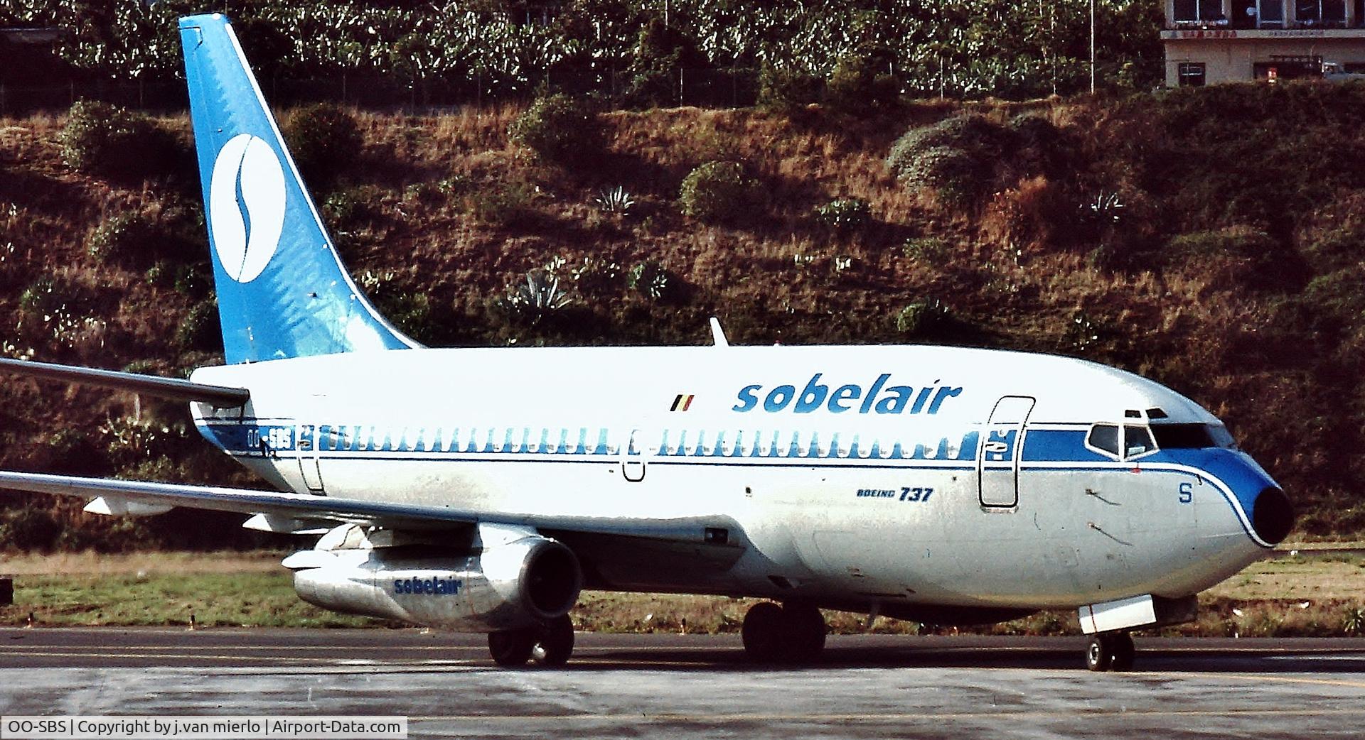 OO-SBS, 1979 Boeing 737-229 C/N 21839, Funchal,  Madeira