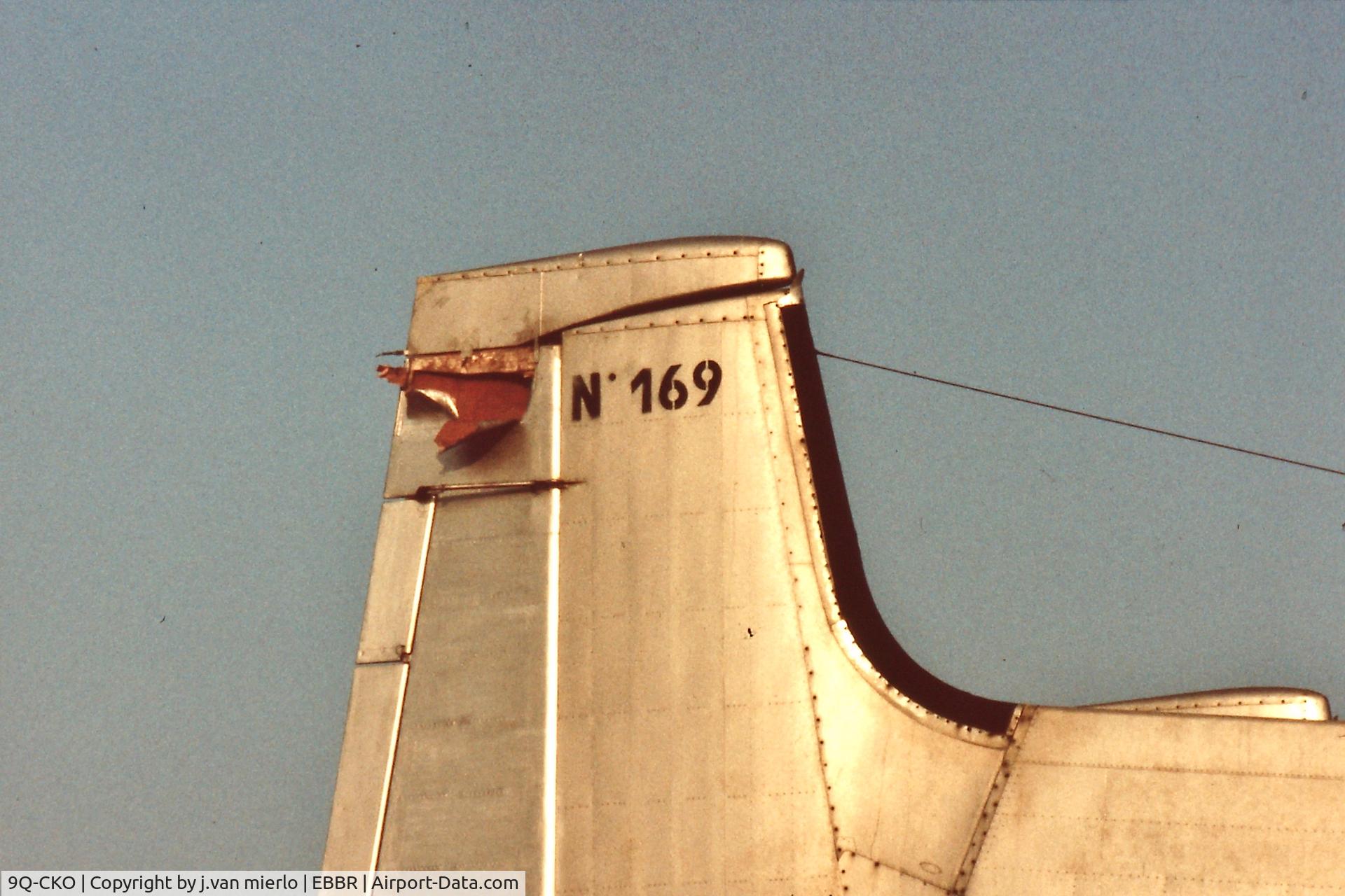 9Q-CKO, Nord N-2501 Noratlas C/N 169, Rusty detail