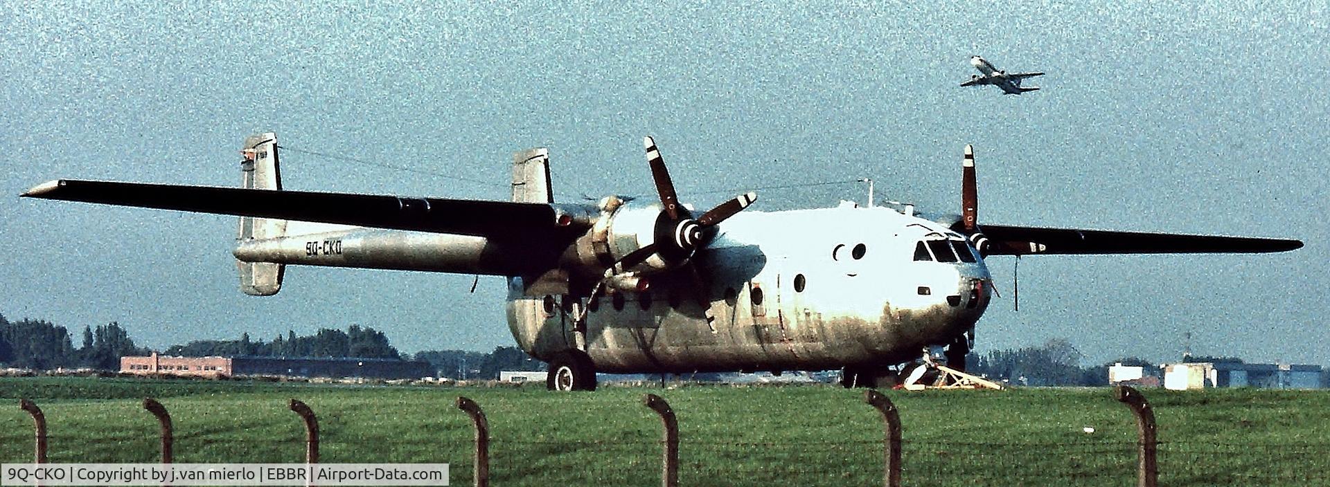 9Q-CKO, Nord N-2501 Noratlas C/N 169, Brussels, Belgium