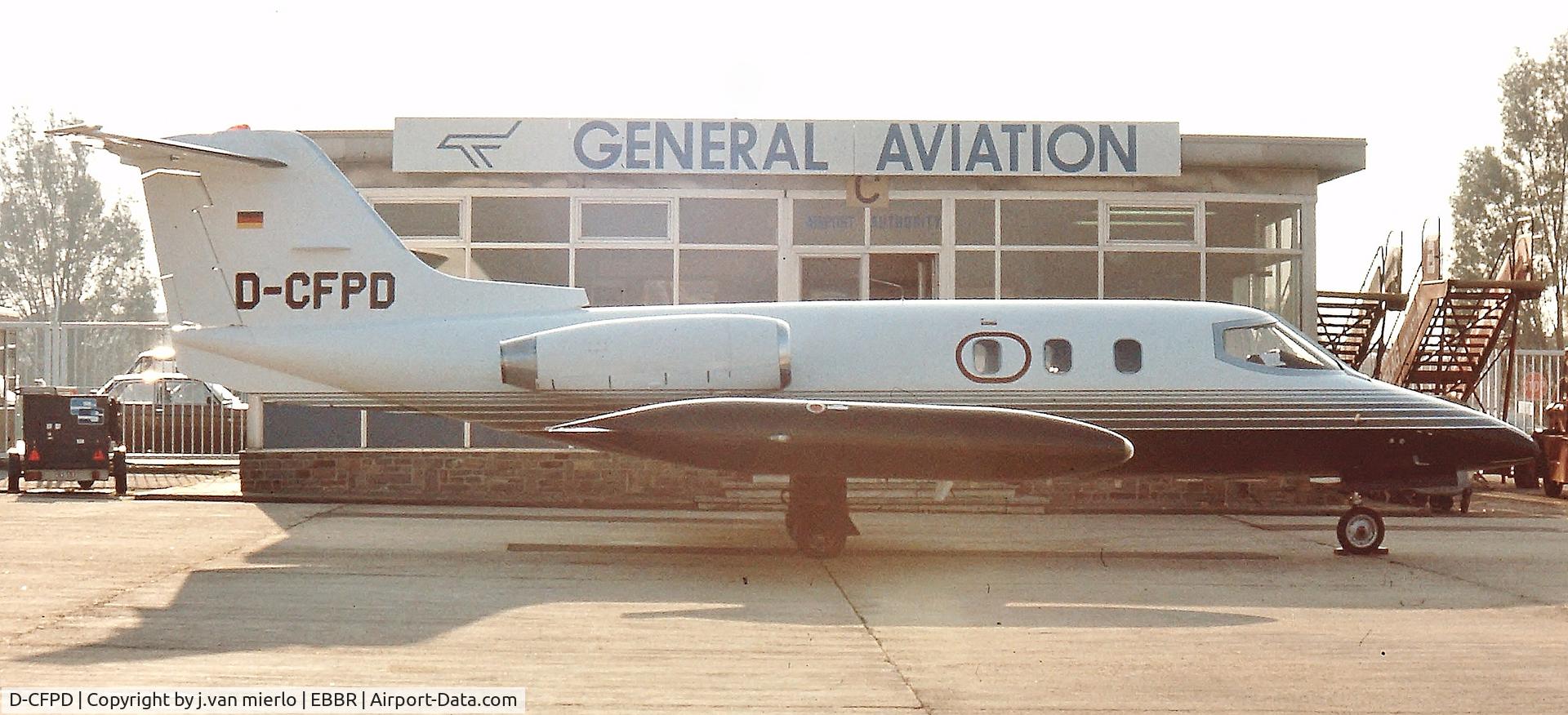D-CFPD, 1998 Gates Learjet 24E C/N 345, Brussels, Belgium