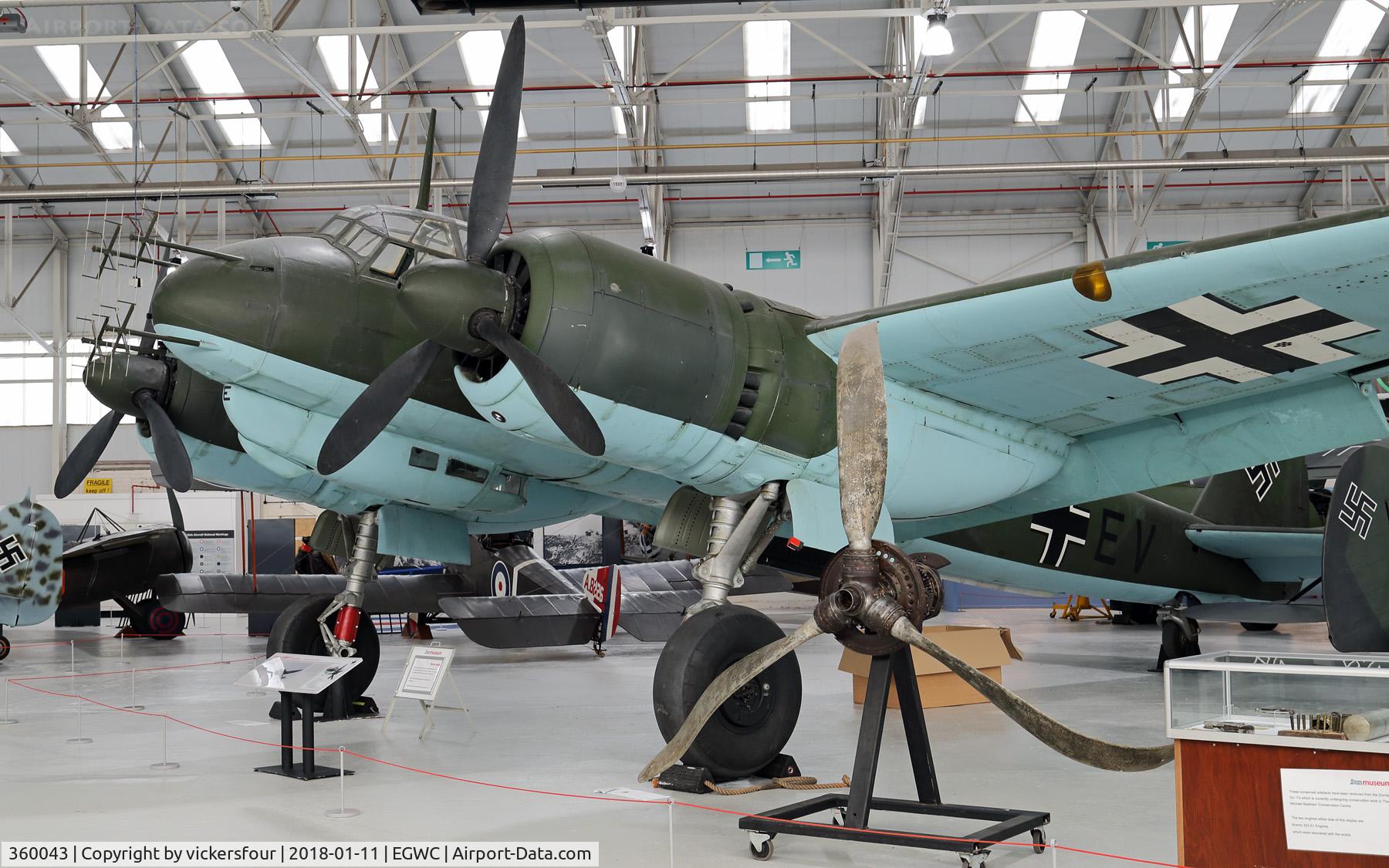 360043, Junkers Ju-88R-1 C/N 360043, RAF Museum Cosford