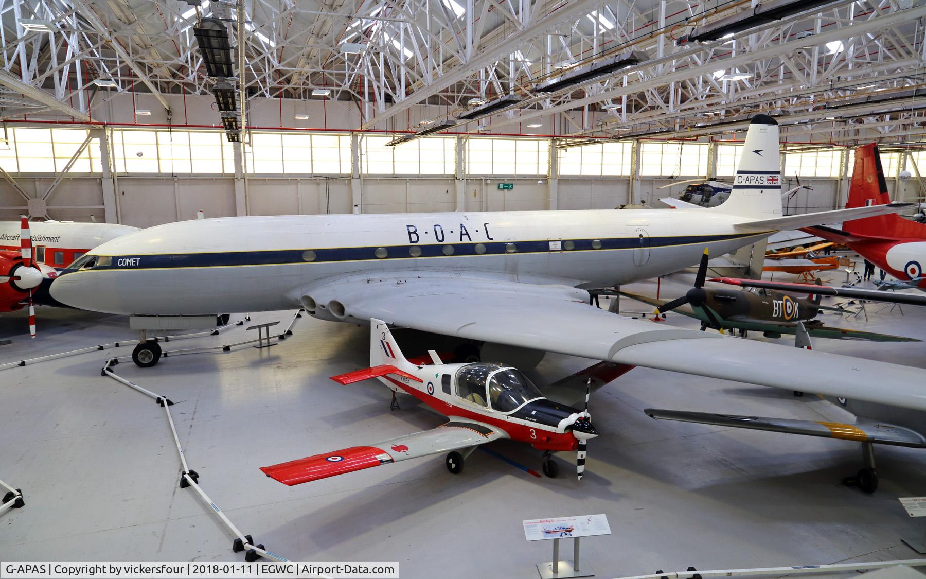 G-APAS, 1953 De Havilland DH.106 Comet 1XB C/N 6022, RAF Museum Cosford