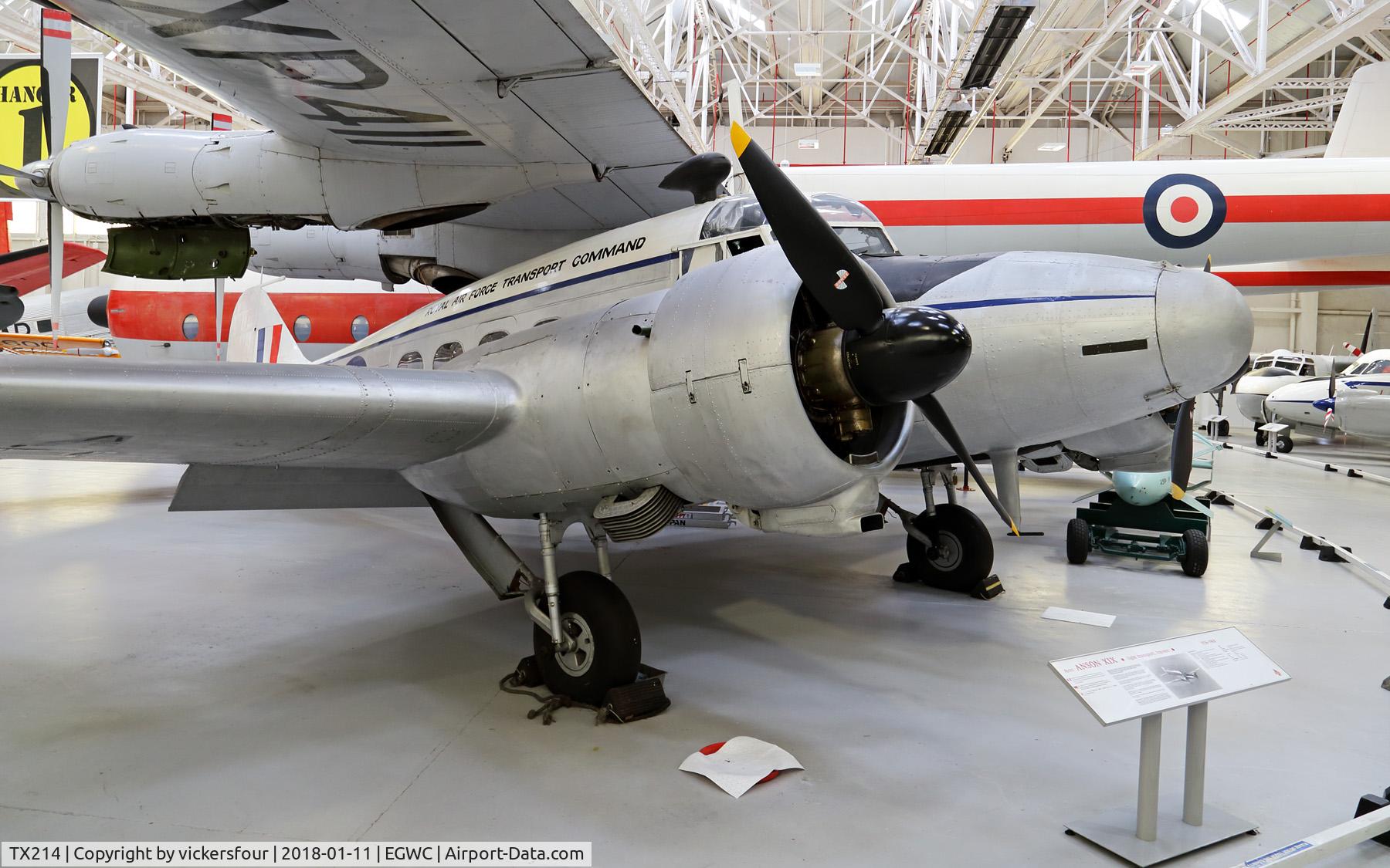TX214, Avro 652A Anson C.19 C/N 33786, RAF Museum Cosford