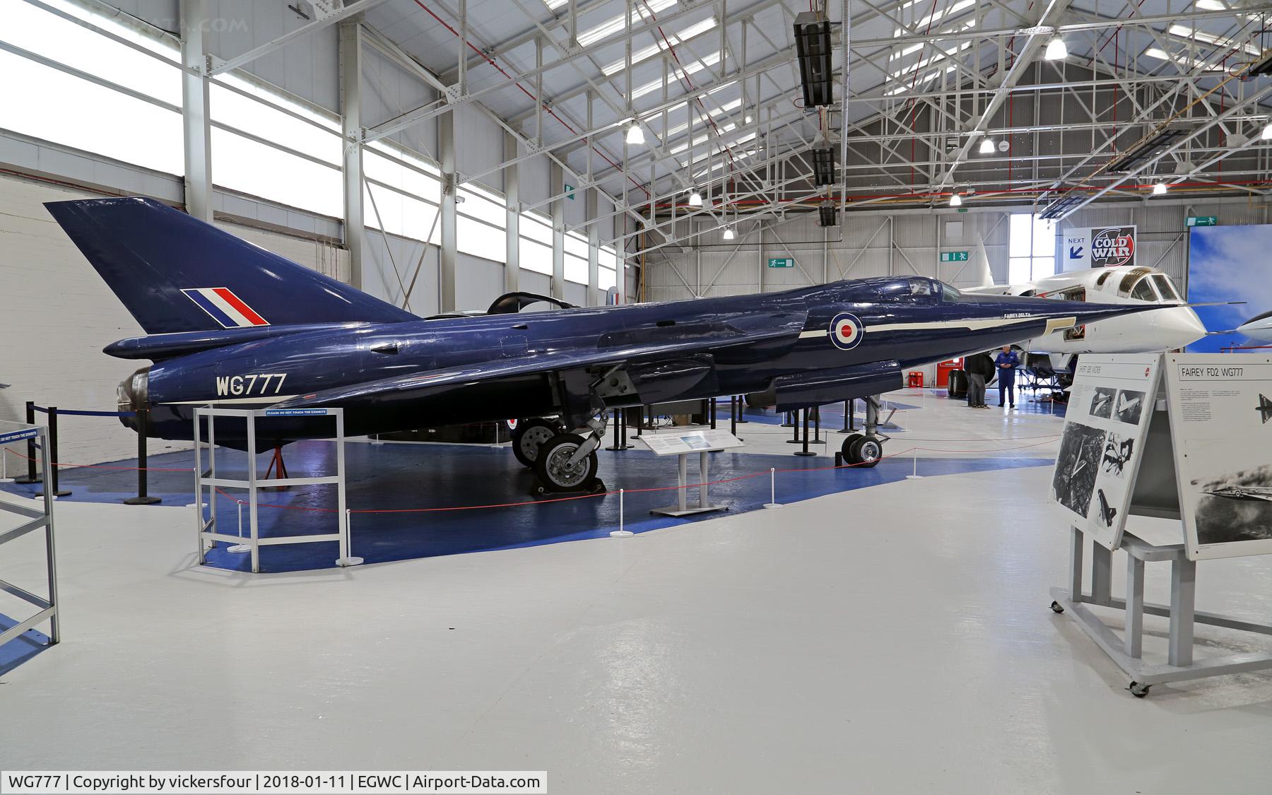 WG777, 1956 Fairey Delta FD2 C/N F9422, RAF Museum Cosford