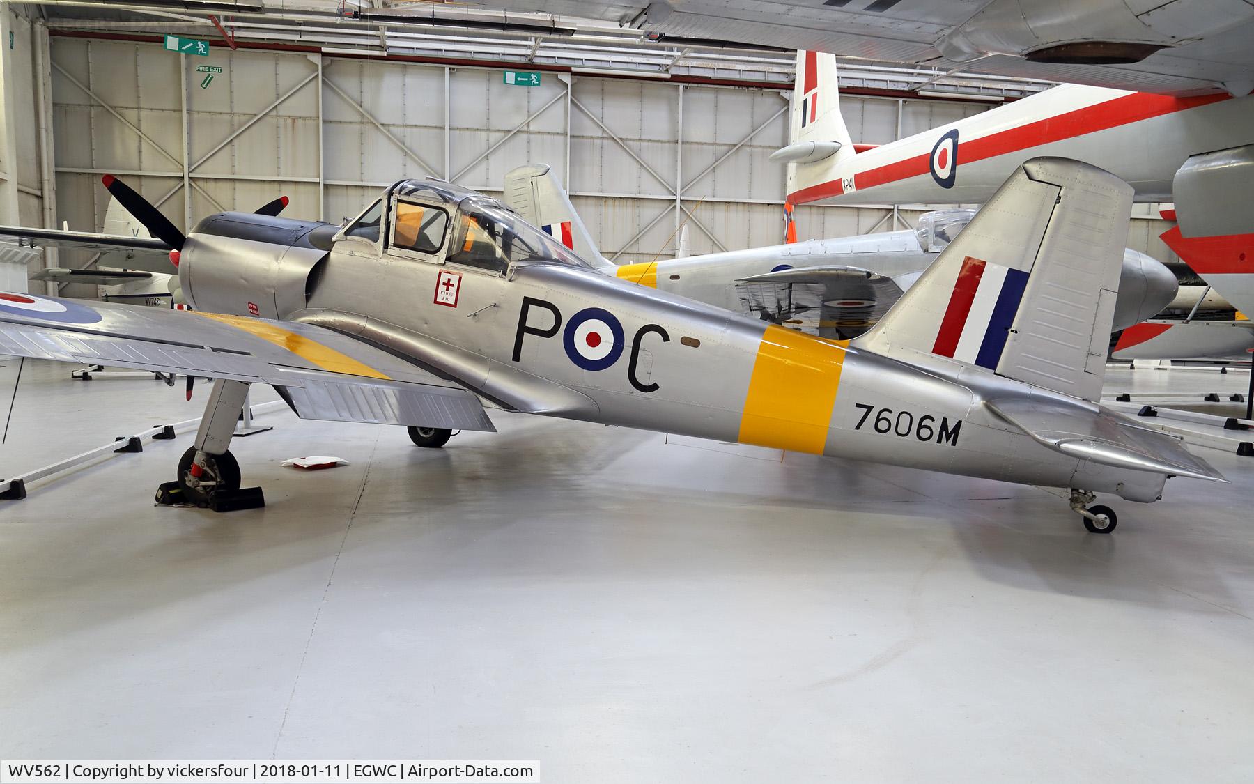 WV562, Percival P-56 Provost T.1 C/N PAC/56/108, RAF Museum Cosford