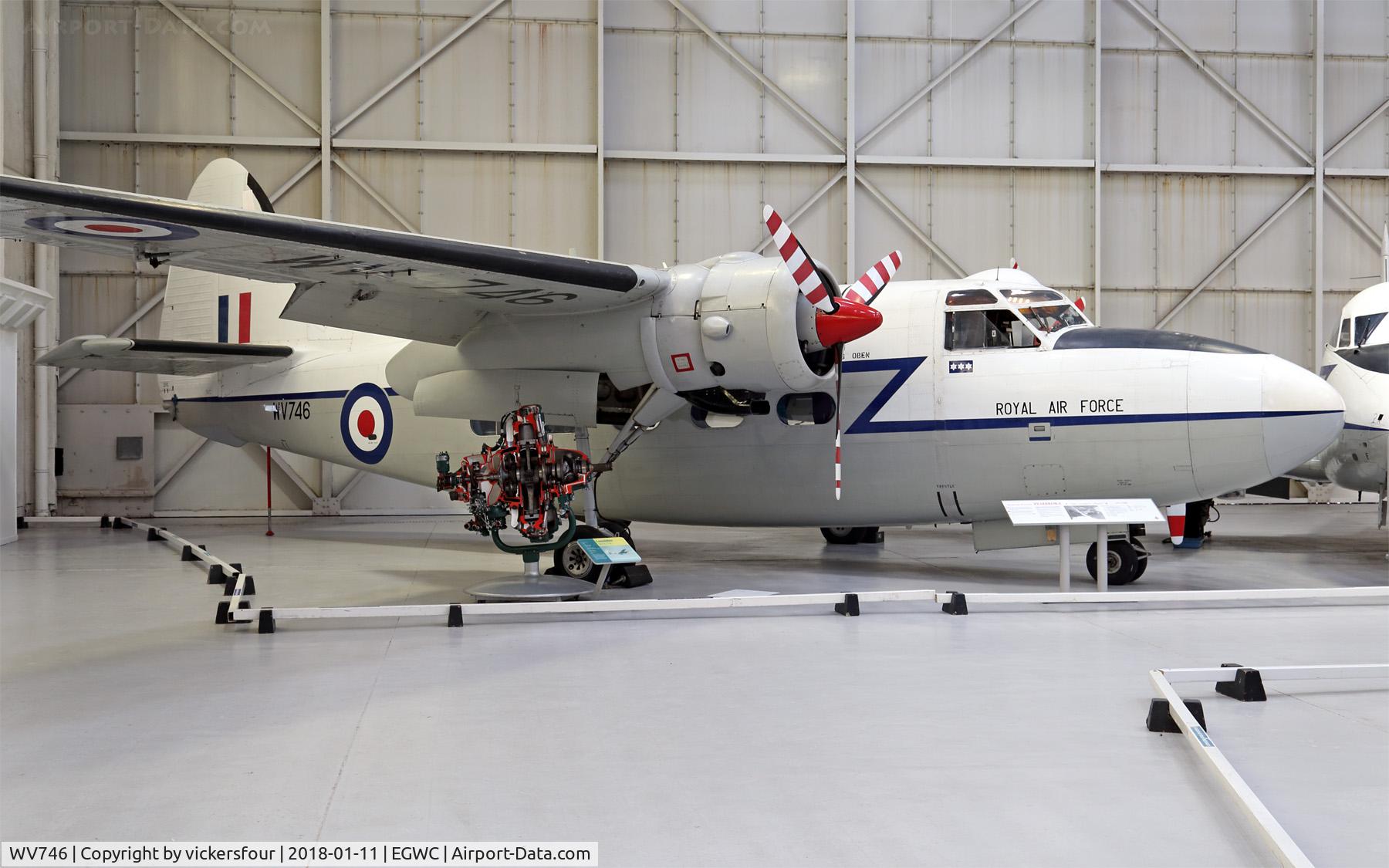 WV746, Hunting Percival P-66 Pembroke C1 C/N PAC/66/53, RAF Museum Cosford