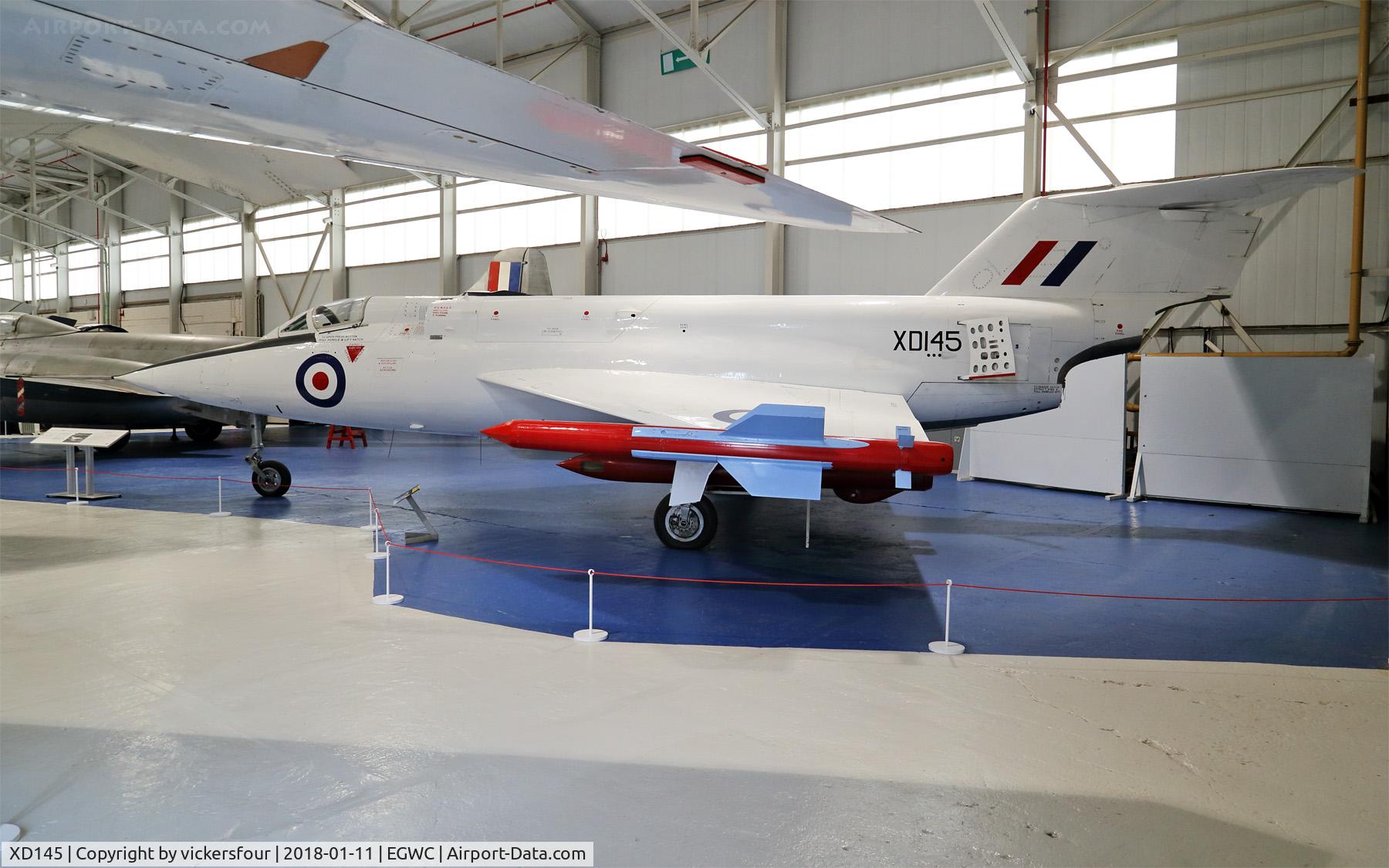 XD145, Saunders-Roe SR53 C/N Not found XD145, RAF Museum Cosford
