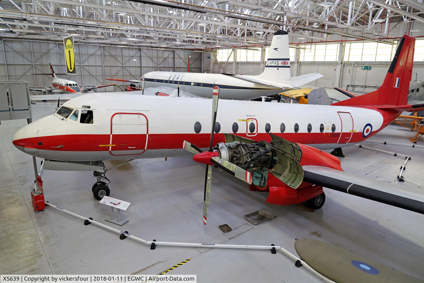 XS639, 1967 Hawker Siddeley HS-780 Andover E3A C/N Set23/BN23, RAF Museum Cosford