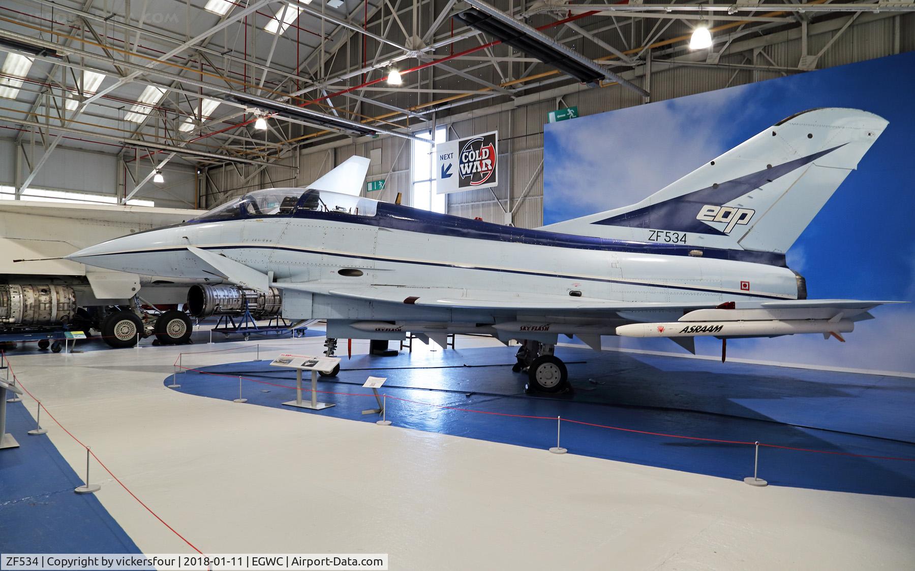ZF534, 1986 British Aerospace EAP C/N Unknown, RAF Museum Cosford