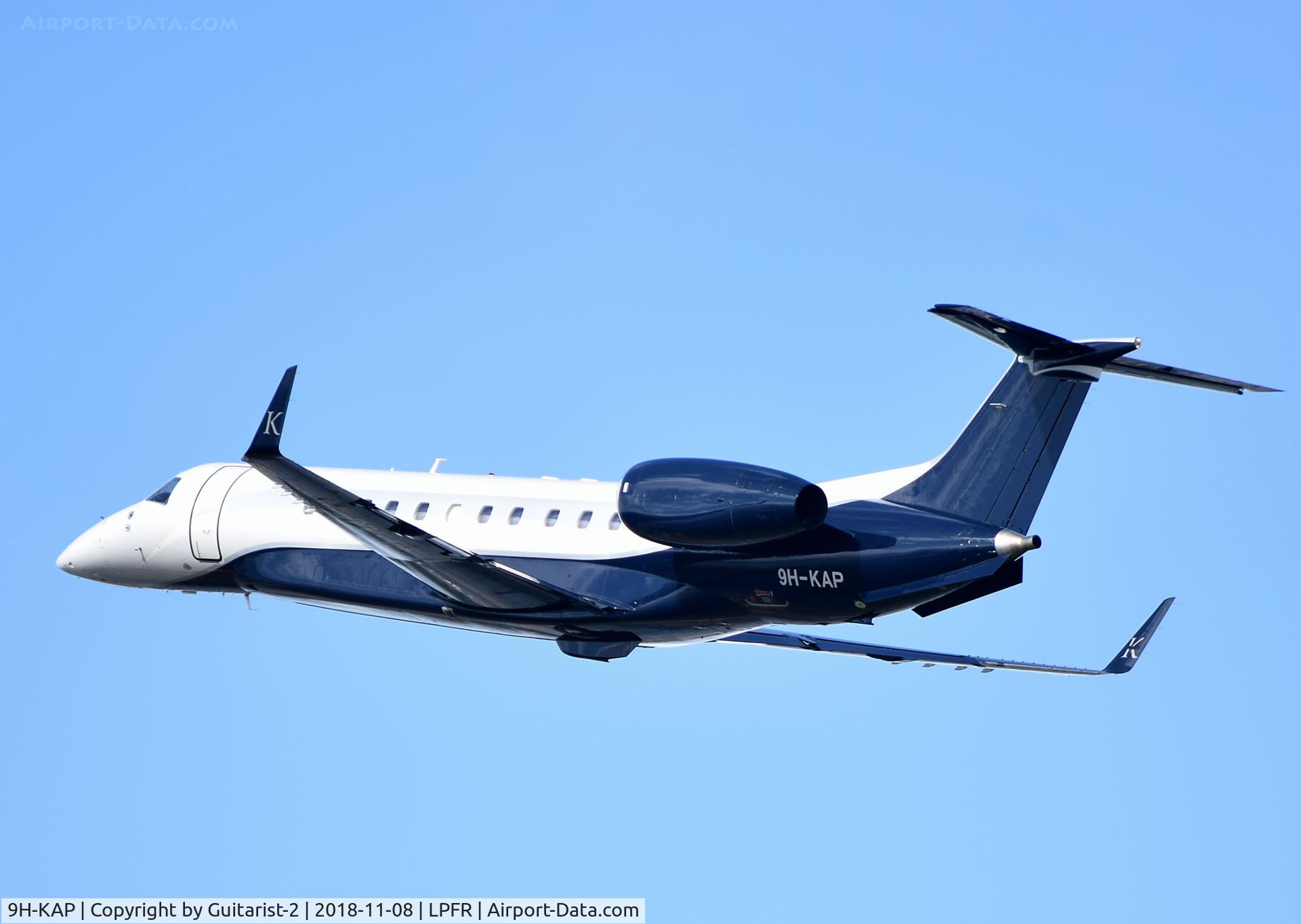 9H-KAP, 2009 Embraer EMB-135BJ Legacy 600 C/N 14501089, At Faro