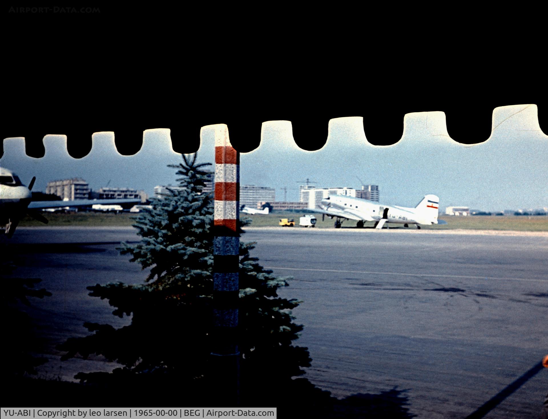 YU-ABI, 1944 Douglas C-47A-DK Skytrain C/N 25453, Beograd summer 1965