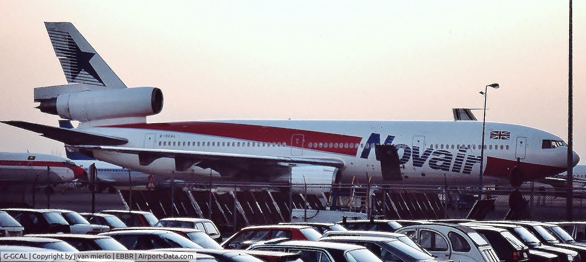 G-GCAL, 1971 Douglas DC-10-10 C/N 46501, Brussels, Belgium