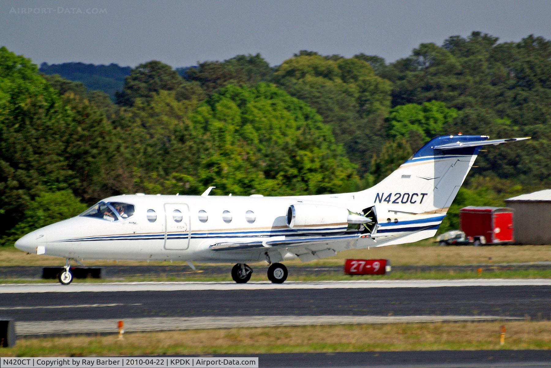 N420CT, 2007 Raytheon Beechjet 400A C/N RK-517, N420CT   Beechjet 400XP [RK-517] Atlanta-Dekalb Peachtree~N  22/04/2010