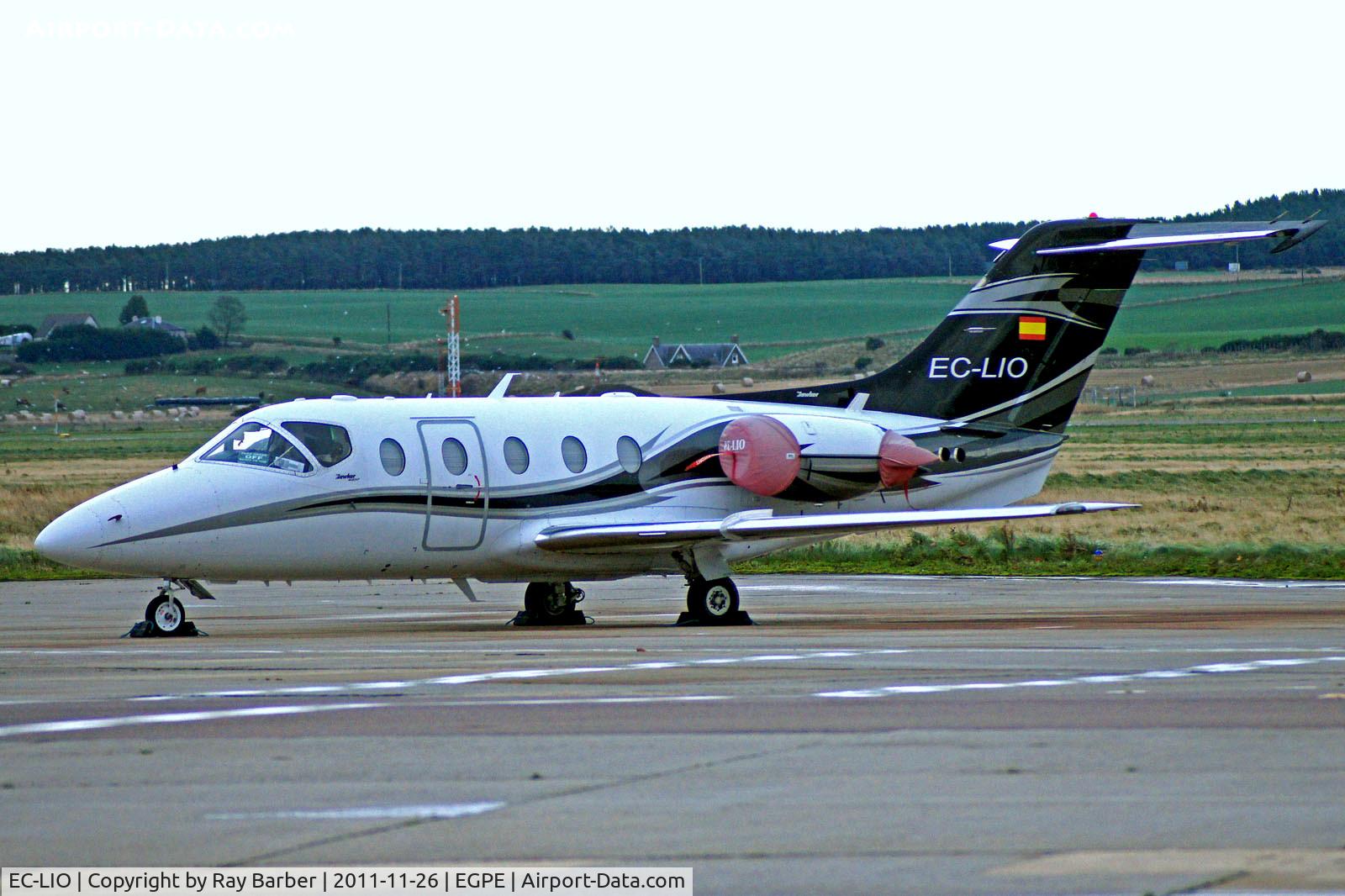 EC-LIO, 2003 Raytheon Beechjet 400A C/N RK-354, EC-LIO   Beech 400A Beechjet [RK-354] Inverness (Dalcross)~G 26/11/2011