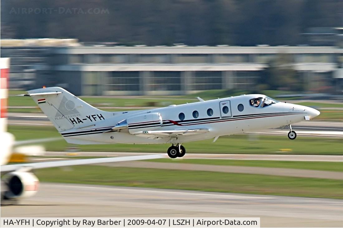 HA-YFH, 2007 Raytheon Hawker 400XP C/N RK-528, HA-YFH   Beech 400XP [RK-528] Zurich~HB 07/04/2009