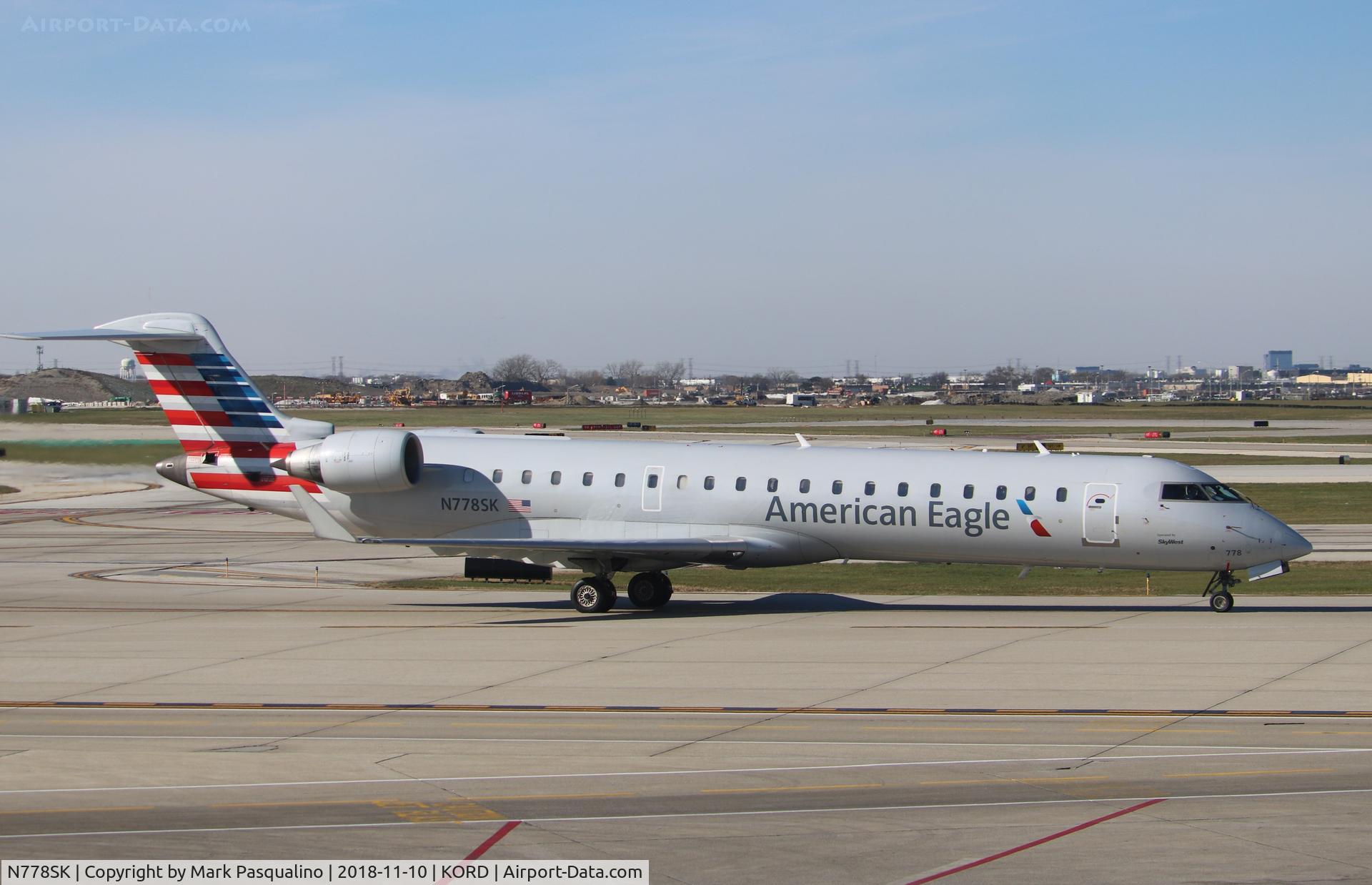 N778SK, 2006 Bombardier CRJ-700 (CL-600-2C10) Regional Jet C/N 10242, CL-600-2C10