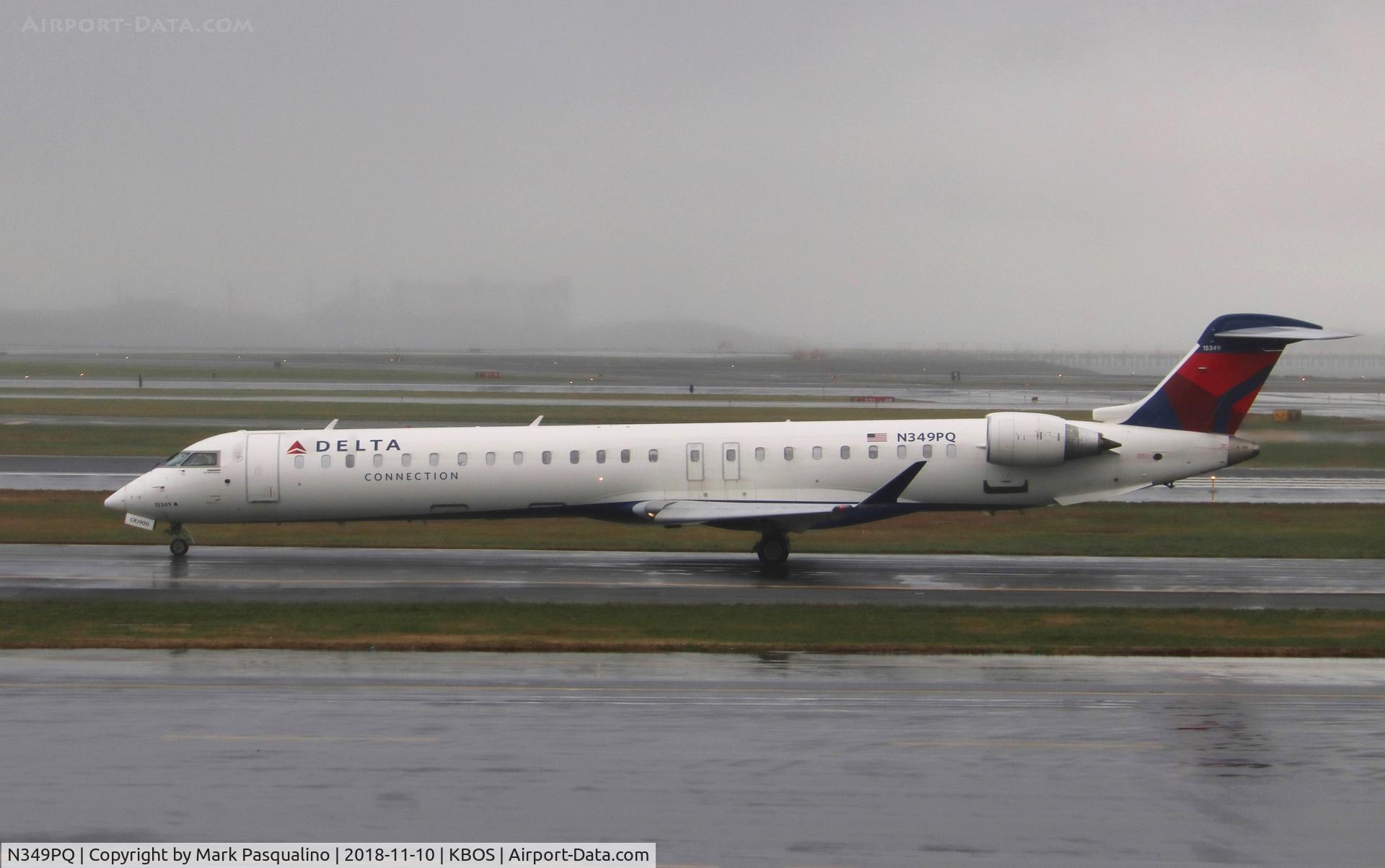 N349PQ, 2015 Bombardier CRJ-900ER (CL-600-2D24) C/N 15349, CL-600-2D24