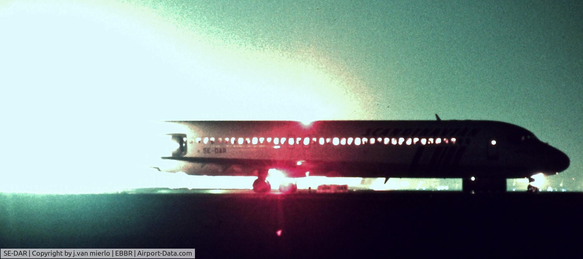 SE-DAR, 1973 Douglas DC-9-41 C/N 47596, Awaiting t/o  clearance EBBR 02