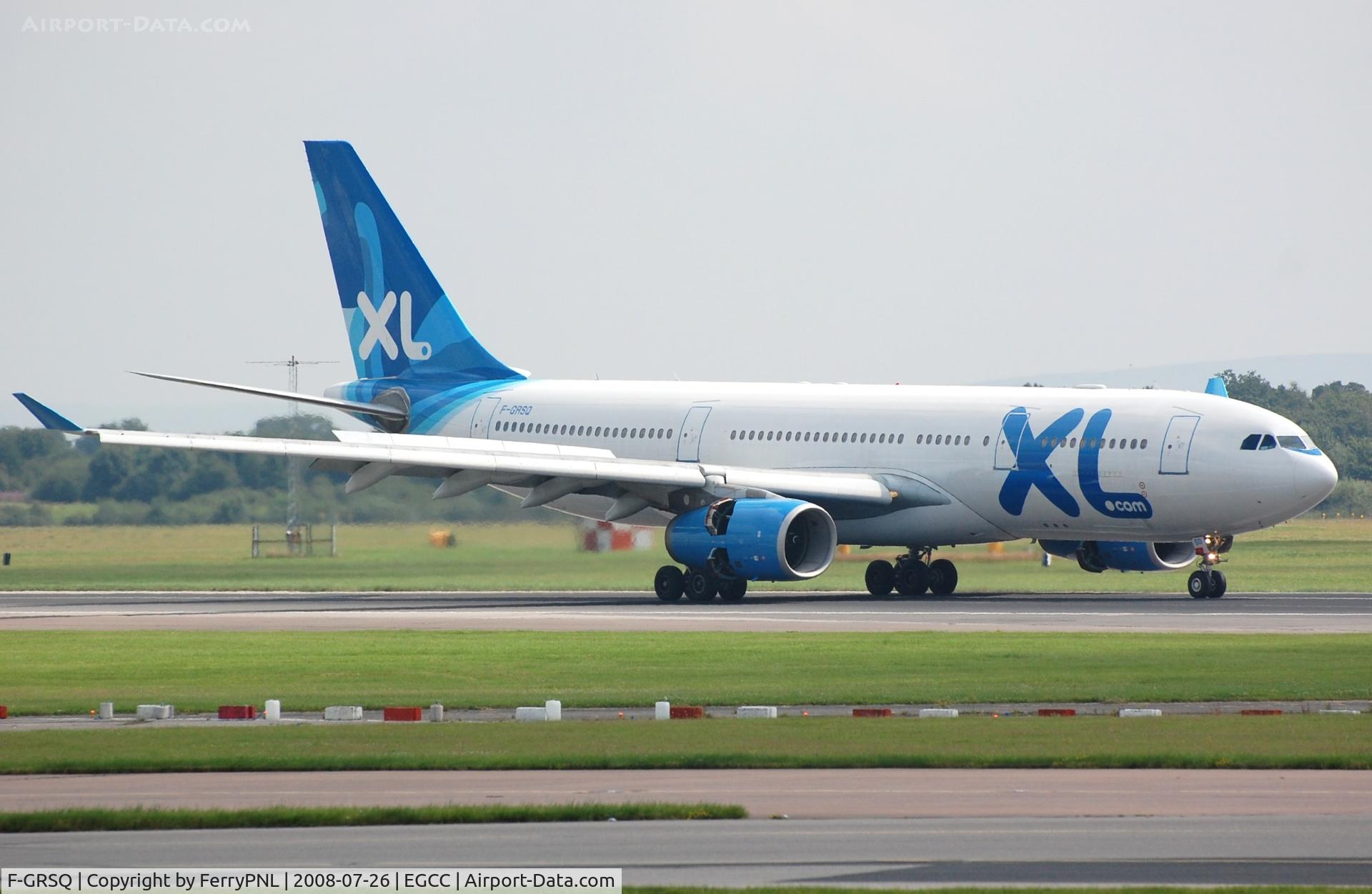 F-GRSQ, 2002 Airbus A330-243 C/N 501, Arrival of XL A332