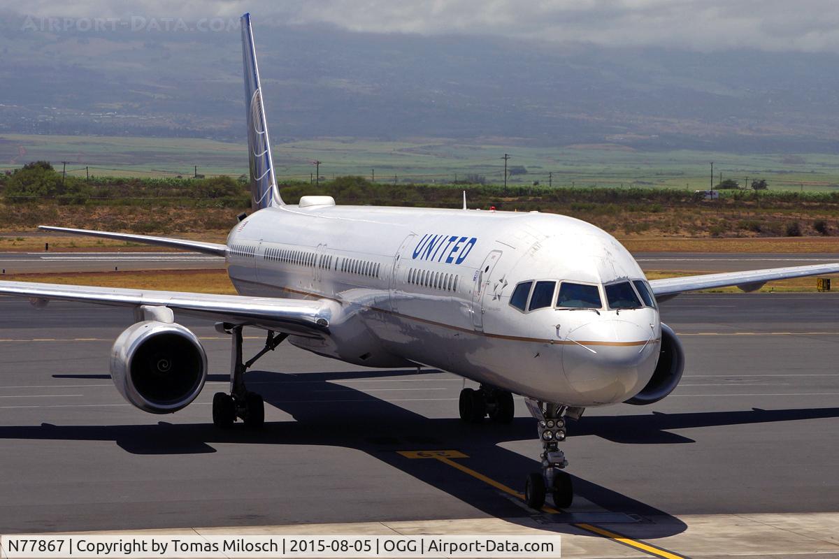 N77867, 2002 Boeing 757-33N C/N 32592, 