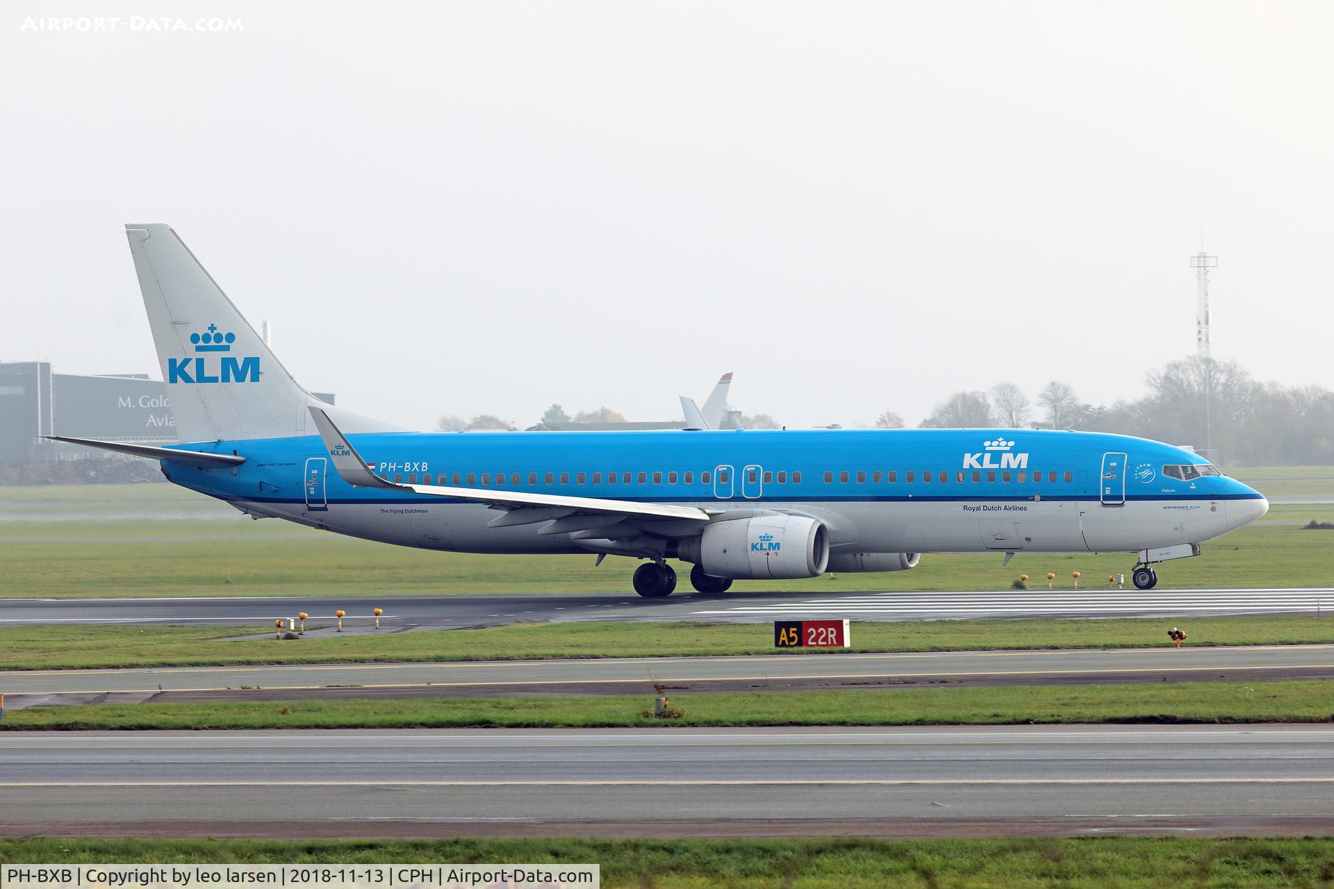 PH-BXB, 1999 Boeing 737-8K2 C/N 29132, Copenhagen 13.11.2018