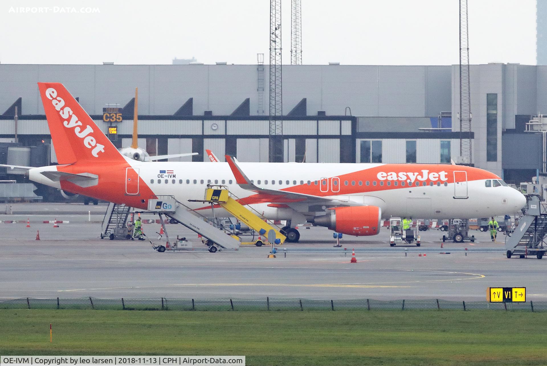 OE-IVM, 2017 Airbus A320-214 C/N 7537, Copenhagen 13.11.2018