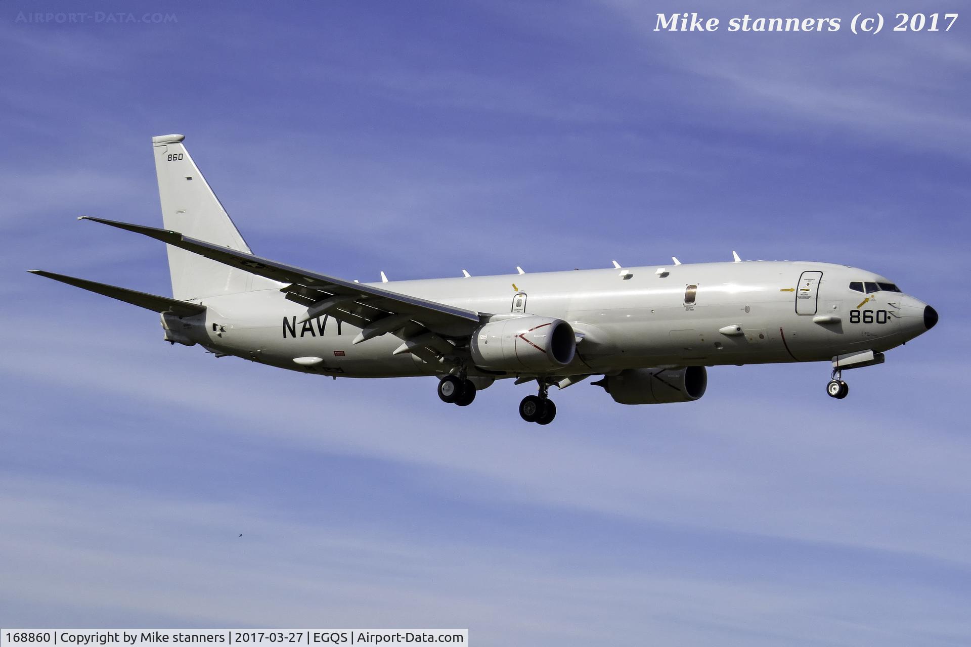 168860, 2015 Boeing P-8A Poseidon C/N 44152, 