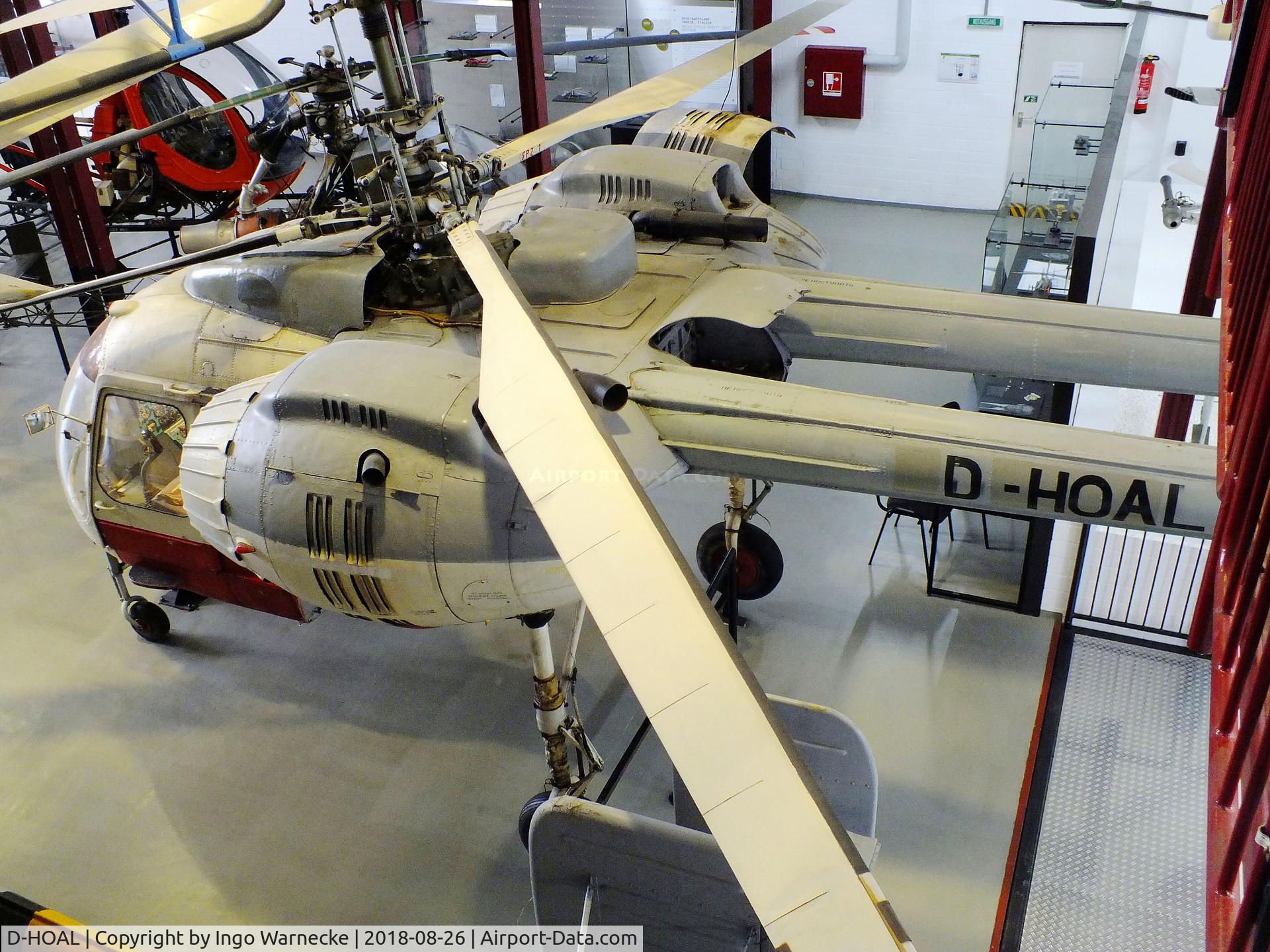 D-HOAL, 1975 Kamov Ka-26 Hoodlum C/N 75 052 01, Kamov Ka-26 HOODLUM at the Hubschraubermuseum (Helicopter Museum), Bückeburg