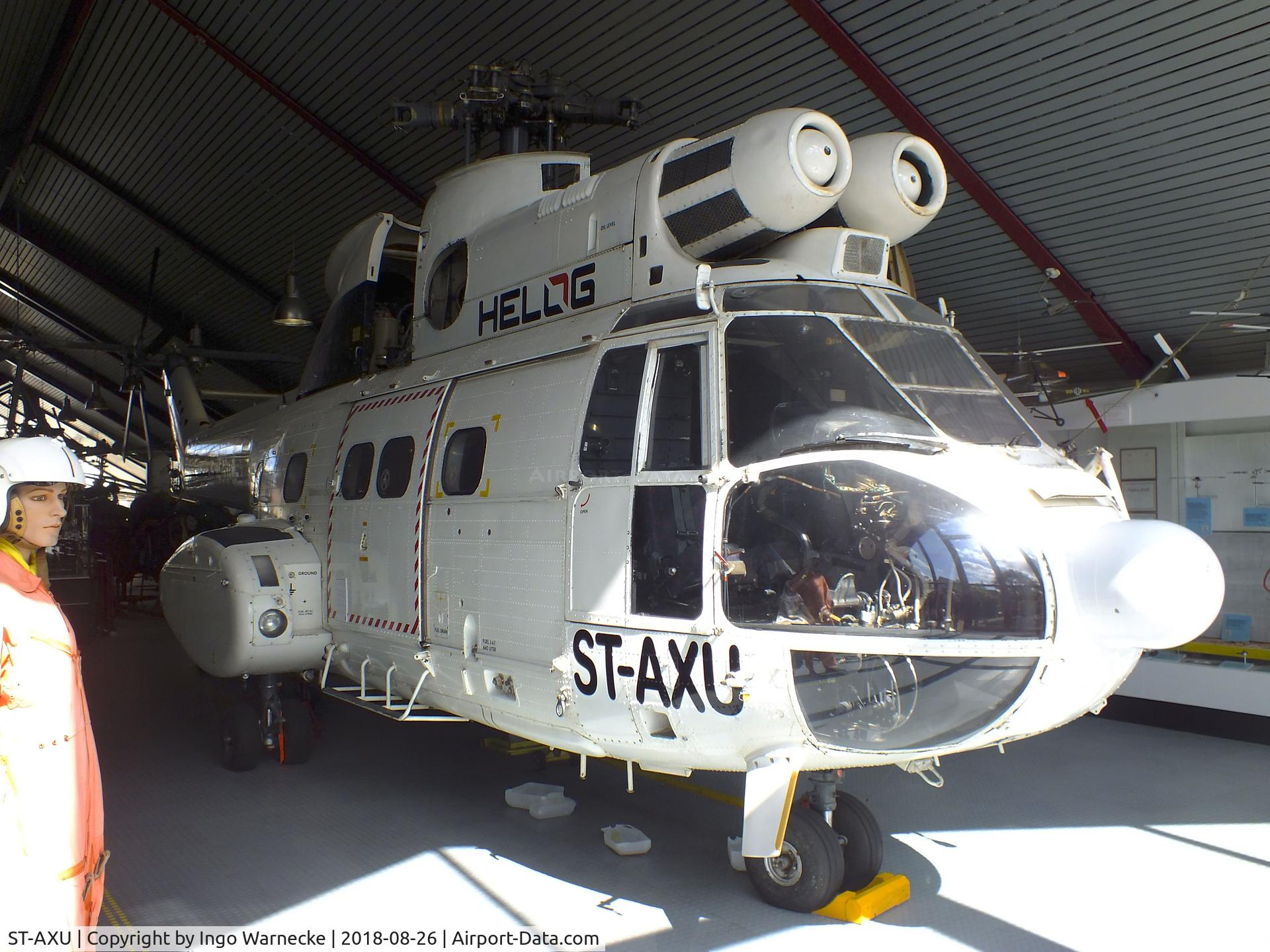 ST-AXU, 1979 Aerospatiale SA-330J Puma C/N 1596, Aerospatiale SA.330J Puma at the Hubschraubermuseum (Helicopter Museum), Bückeburg