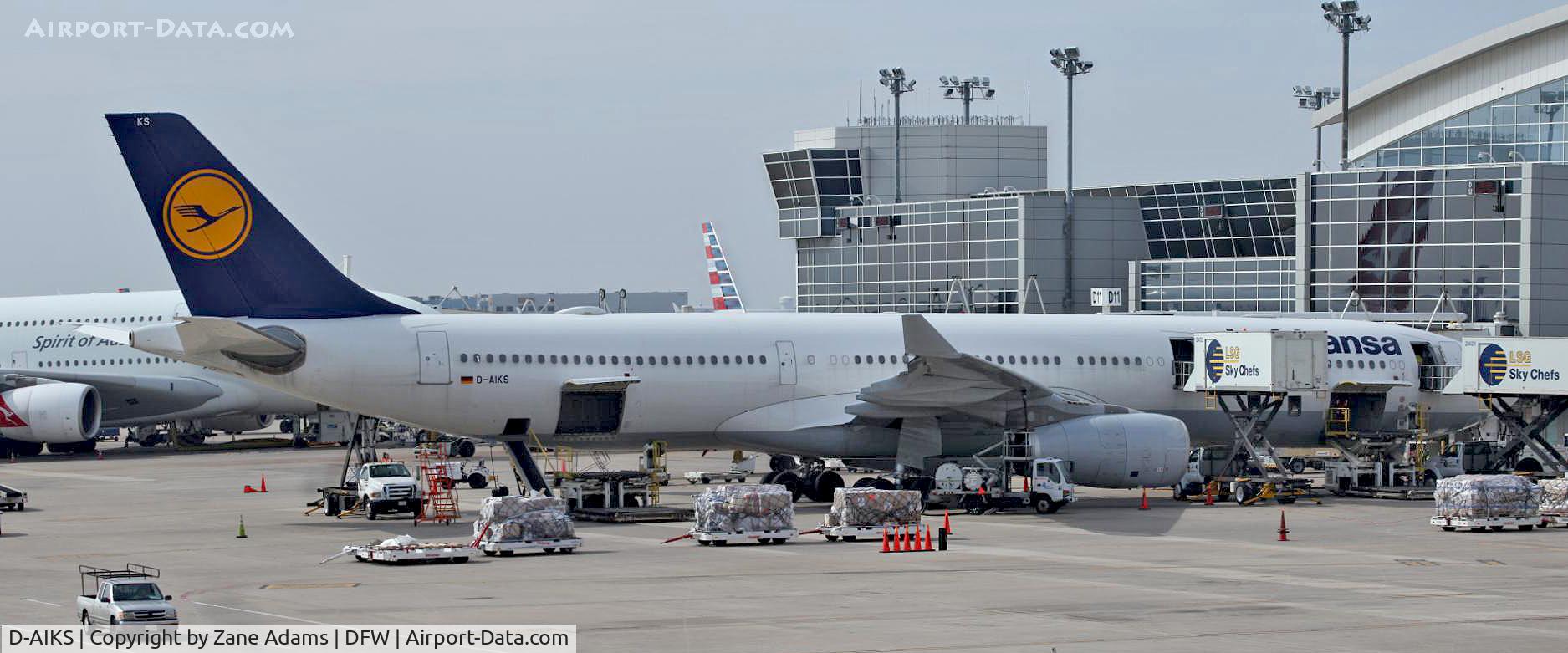 D-AIKS, 2013 Airbus A330-343X C/N 1497, At DFW Airport