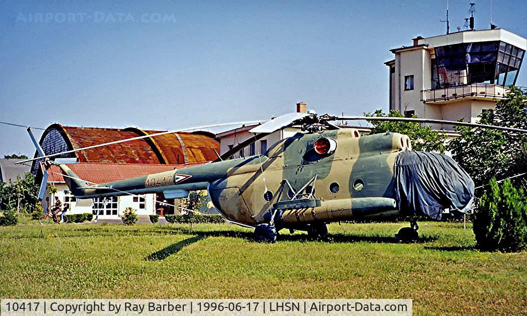10417, 1972 Mil Mi-8T Hip C/N 10417, 10417   Mil Mi-8TP Hip [10417] (Hungarian Air Force) Szolnok~HA 17/06/1996