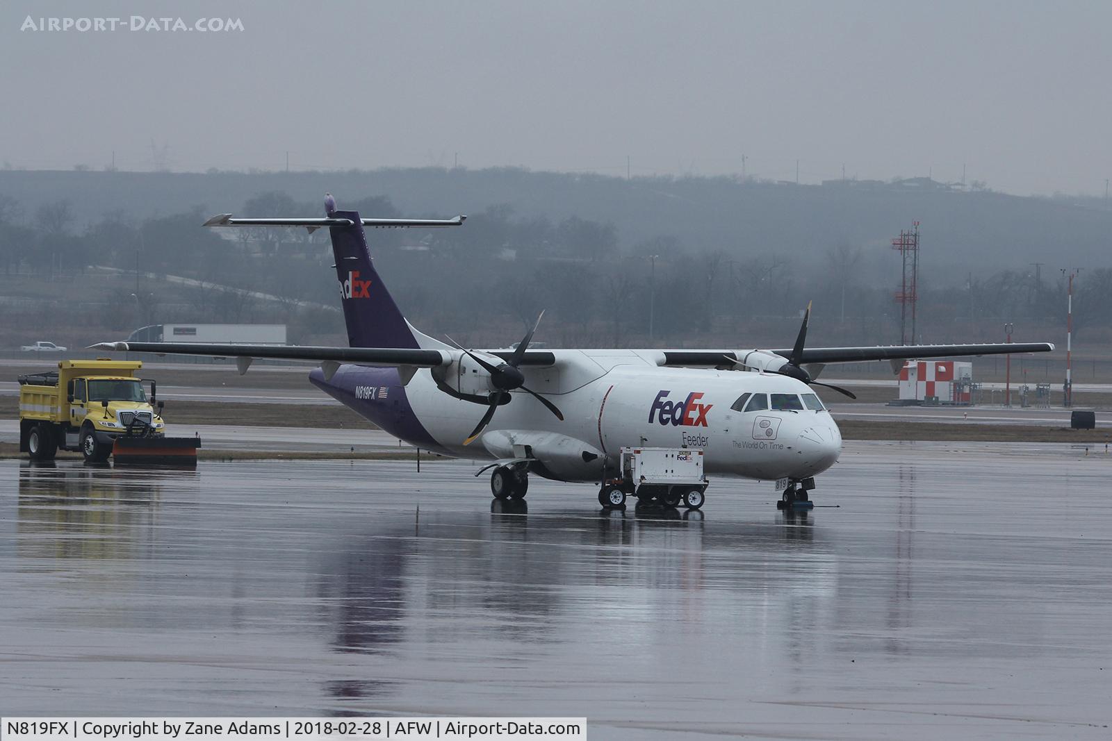 N819FX, 1993 ATR 72-212 C/N 359, At Alliance Airport - Fort Worth, TX