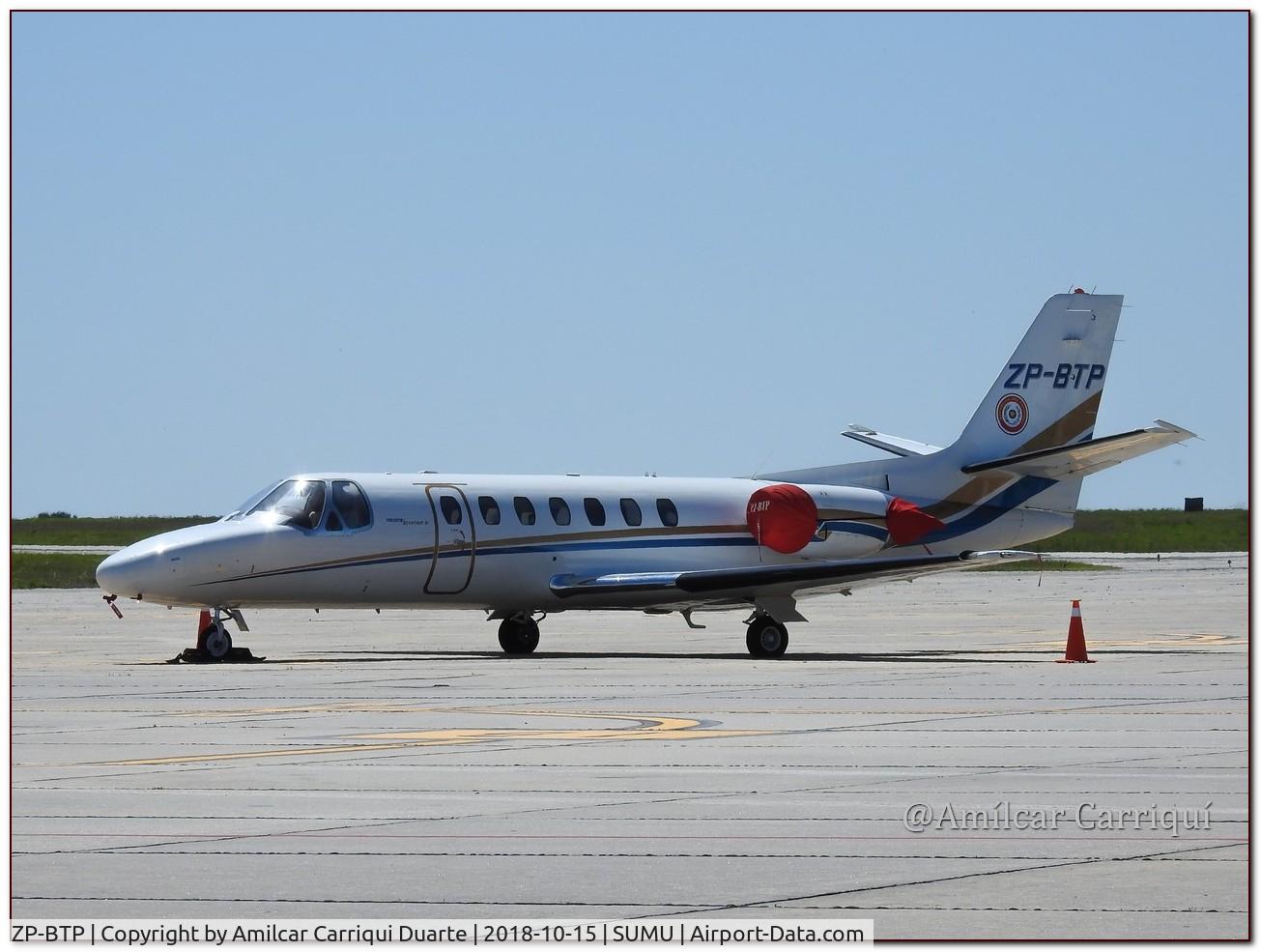 ZP-BTP, 1989 Cessna 560 Citation V C/N 560-0034, Landed at SUMU