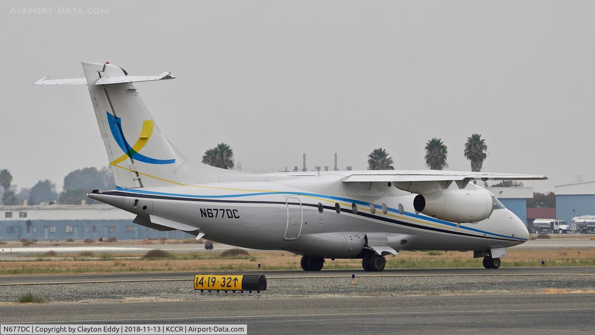N677DC, 1999 Fairchild Dornier 328-300 328JET C/N 3126, Buchanan Field Concord California 2018.