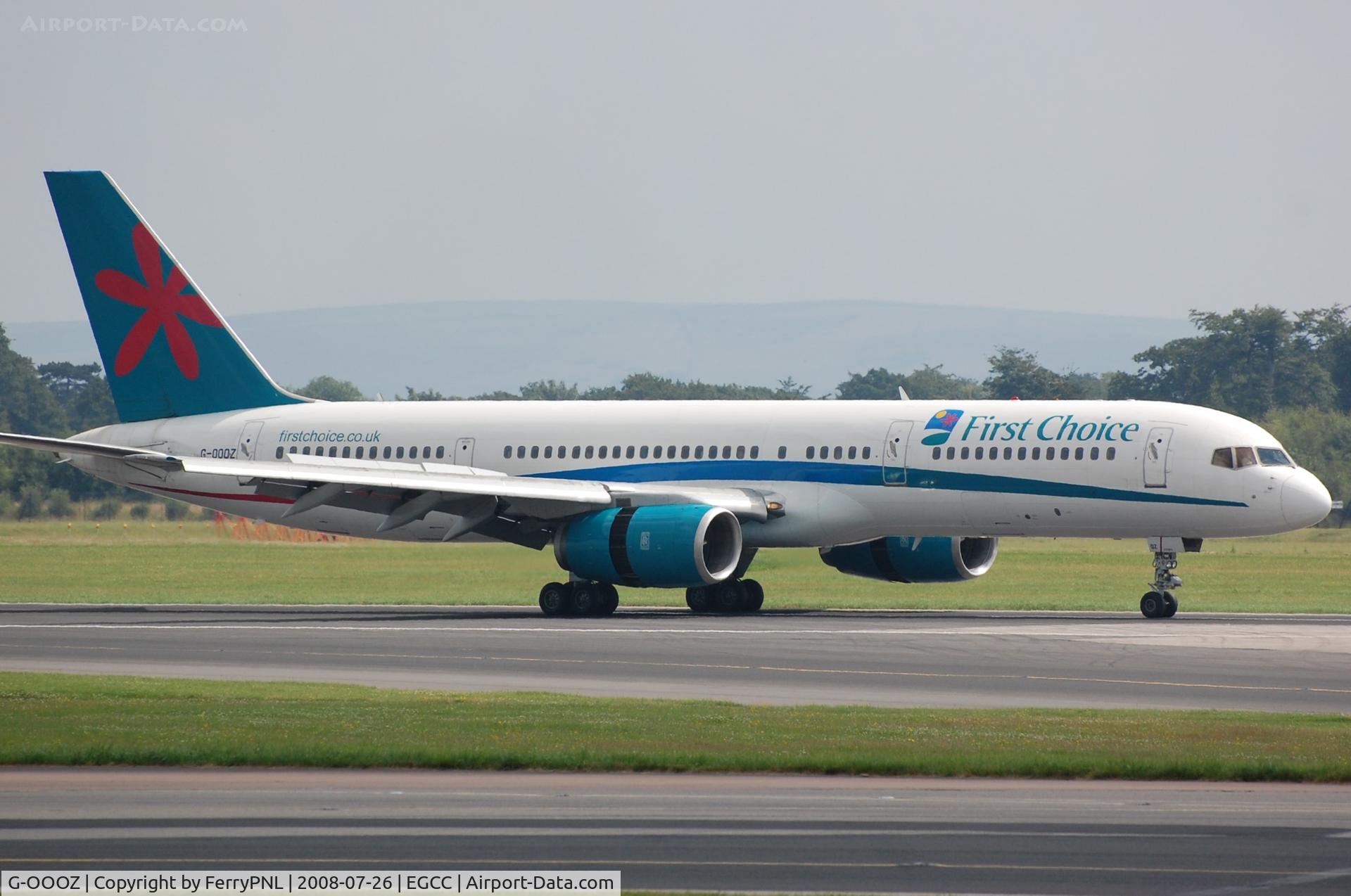 G-OOOZ, 1992 Boeing 757-236 C/N 25593, Landing of First Choice B752