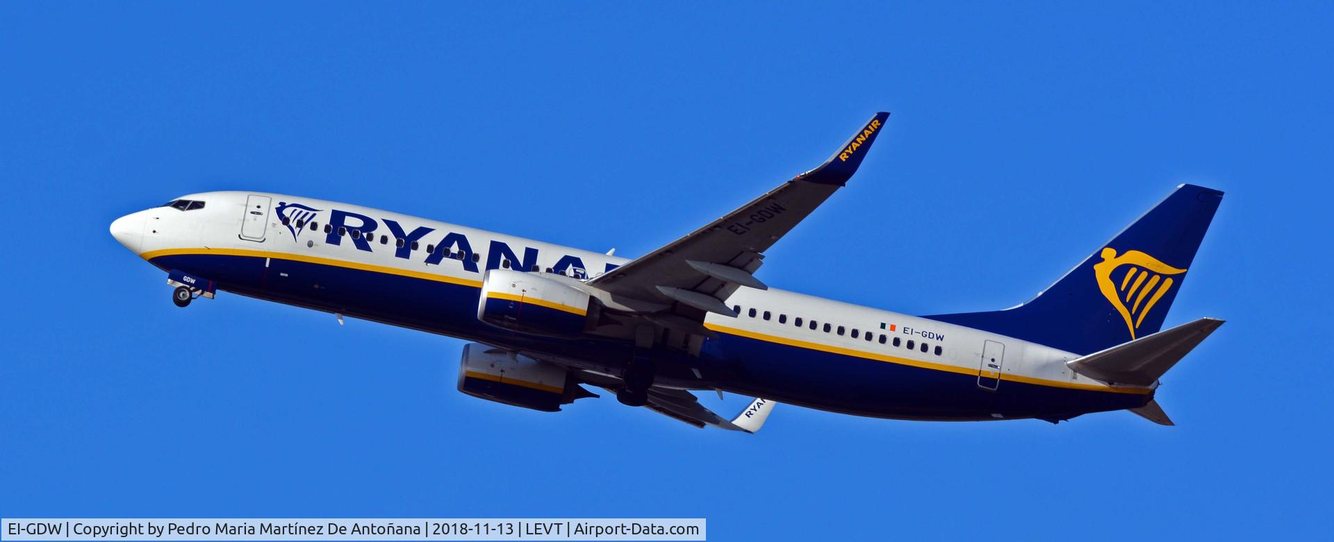 EI-GDW, 2018 Boeing 737-800 C/N 44814, Foronda - Vitoria-Gasteiz - Euskadi - España