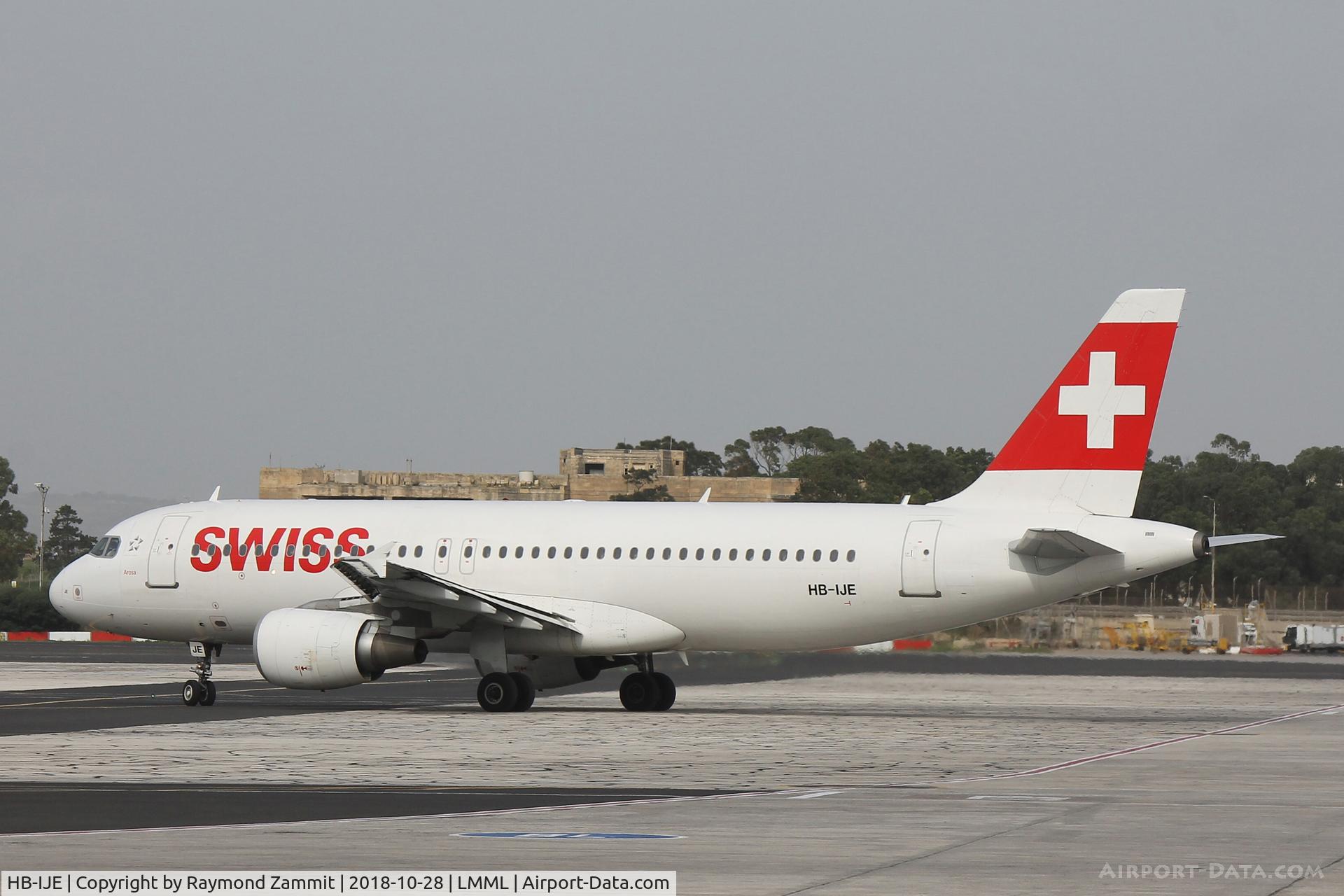 HB-IJE, 1995 Airbus A320-214 C/N 559, A320 HB-IJE Swiss