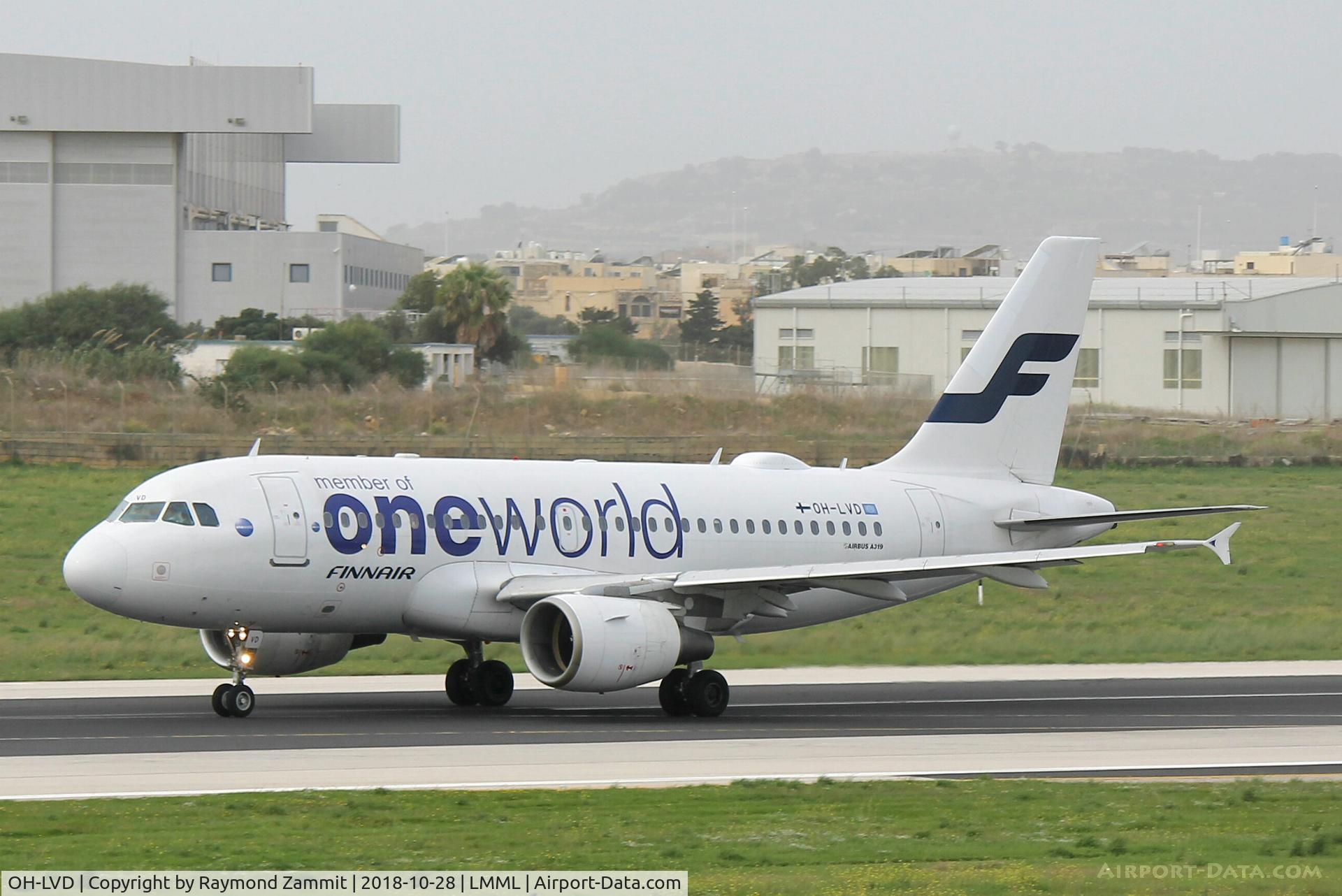 OH-LVD, 2000 Airbus A319-112 C/N 1352, A319 OH-LVD Finnair