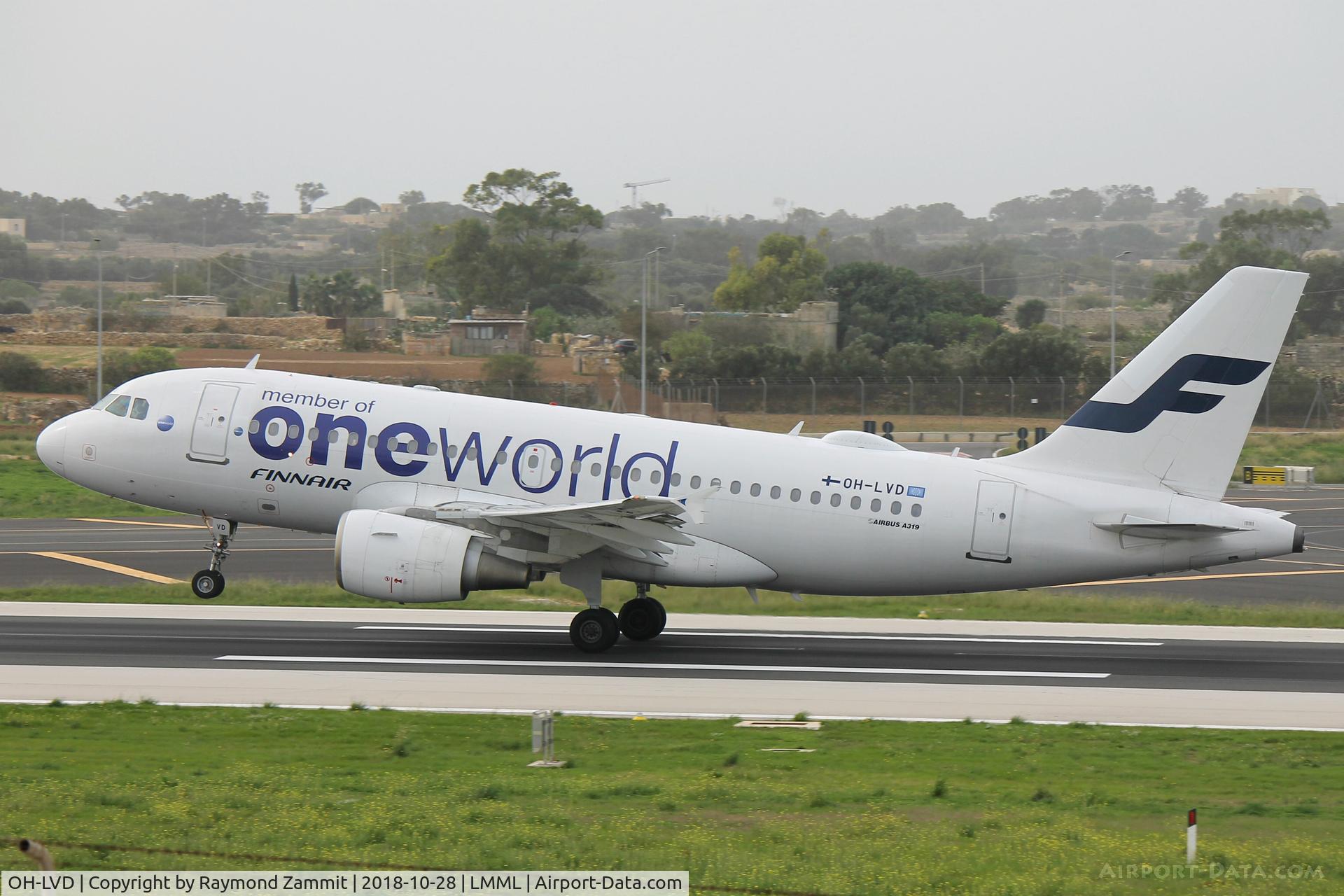 OH-LVD, 2000 Airbus A319-112 C/N 1352, A319 OH-LVD Finnair