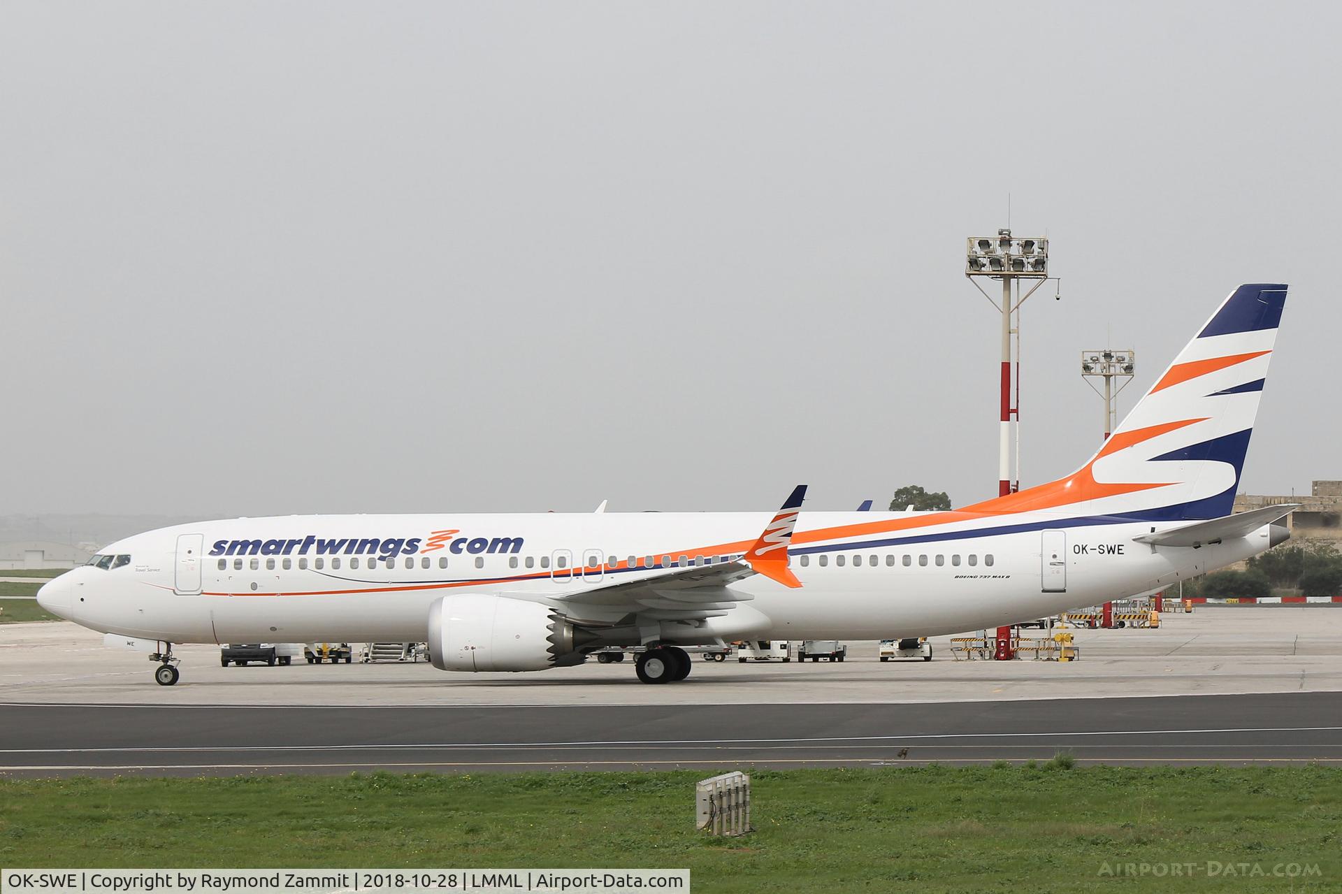 OK-SWE, 2018 Boeing 737-8 MAX C/N 64937, B737-800 Max OK-SWE Smartwings
