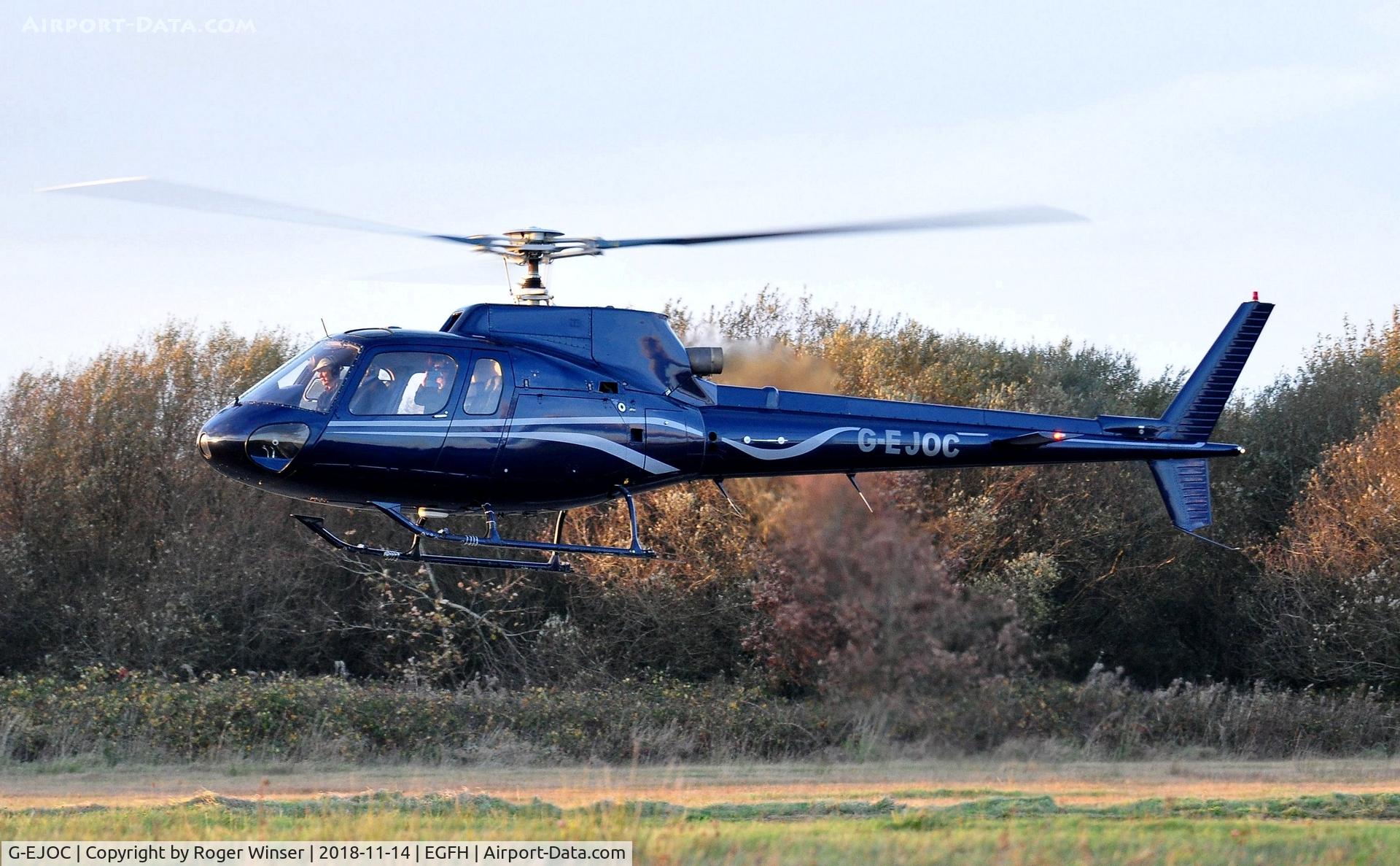 G-EJOC, 1981 Aerospatiale AS-350B Ecureuil C/N 1465, Resident Ecureuil.