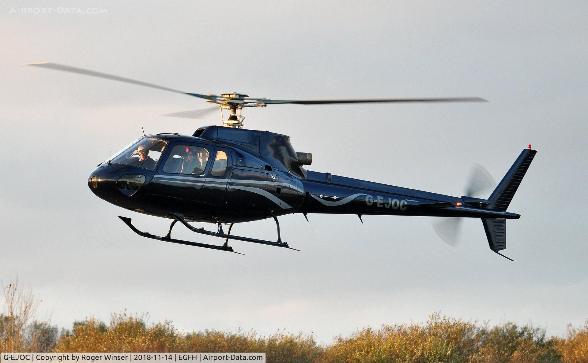 G-EJOC, 1981 Aerospatiale AS-350B Ecureuil C/N 1465, Resident Ecureuil.