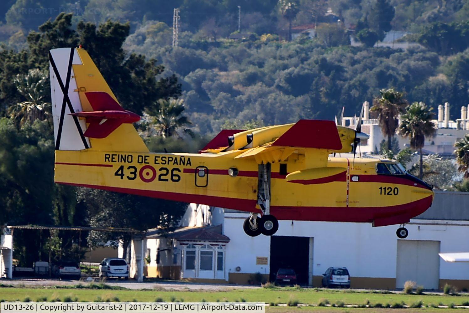 UD13-26, Canadair CL-215T (CL-215-6B11) C/N 1120, At Malaga