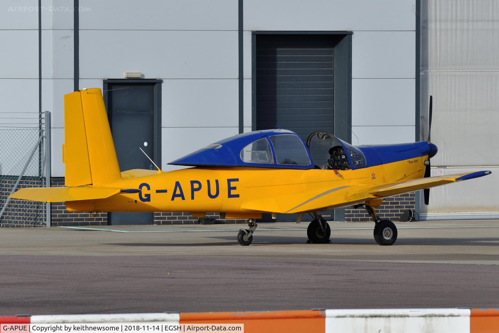 G-APUE, 1959 Orlican L-40 Meta Sokol C/N 150708, Nice early visitor.
