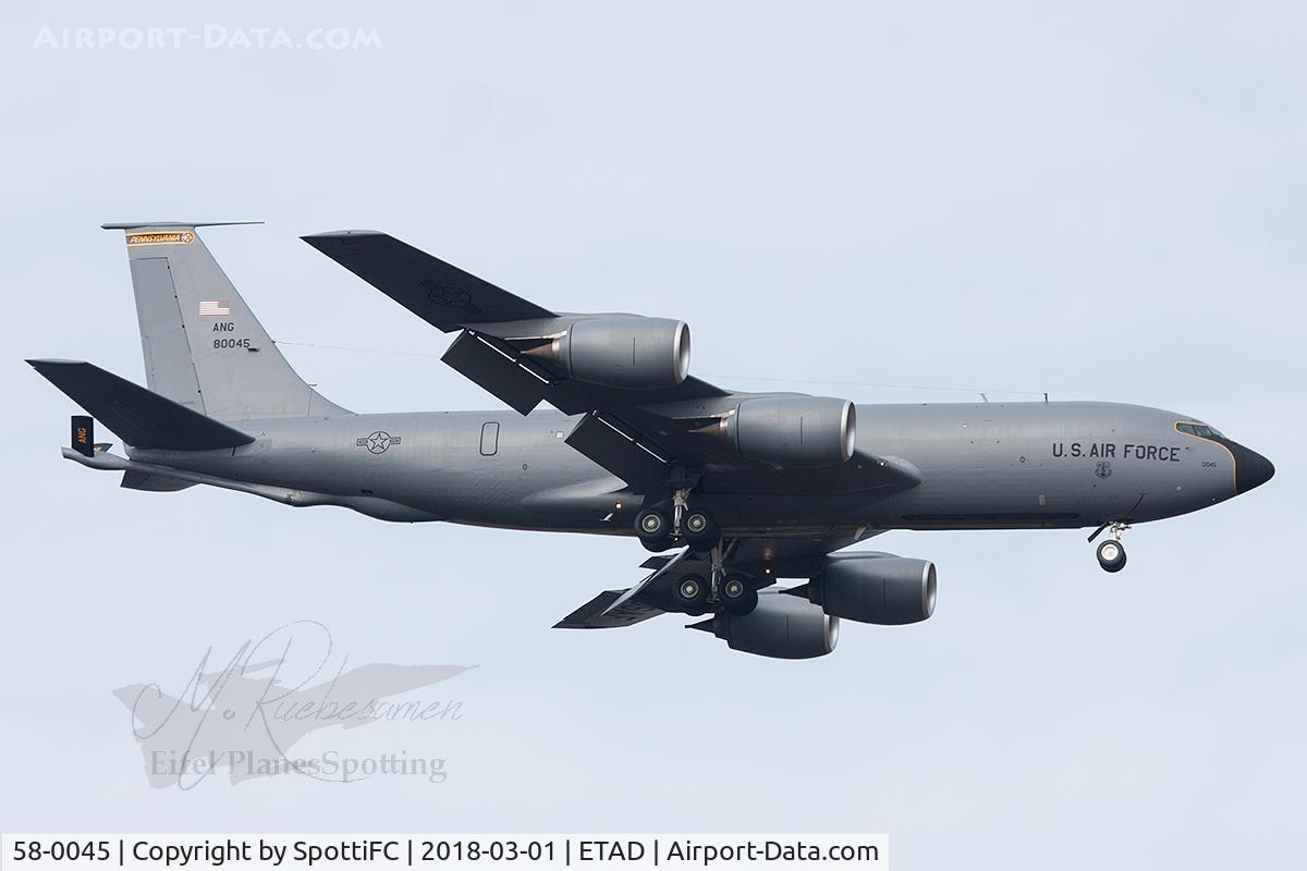 58-0045, 1958 Boeing KC-135T Stratotanker C/N 17790, ETAD Final 05