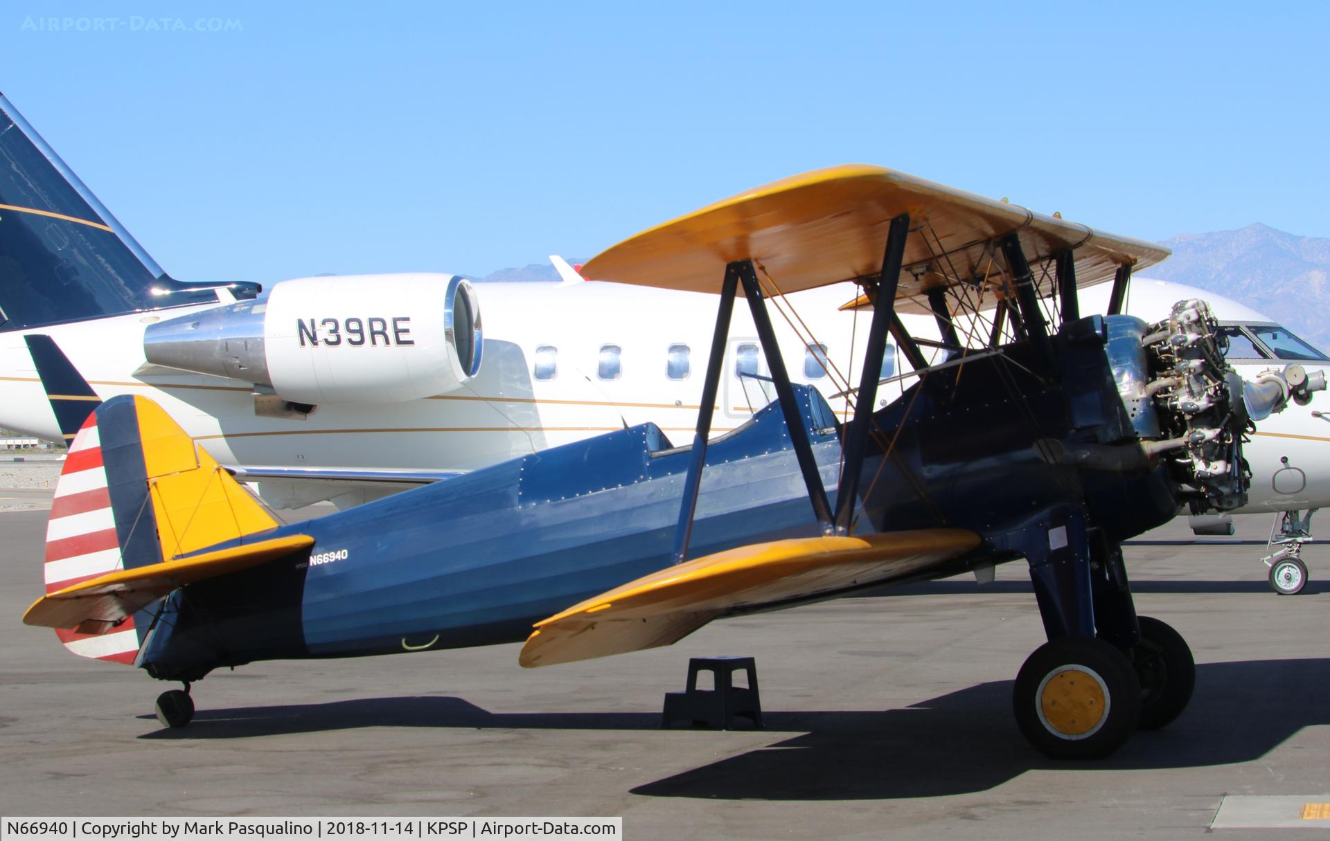 N66940, 1943 Boeing A75N1(PT17) C/N 75-4716, Stearman