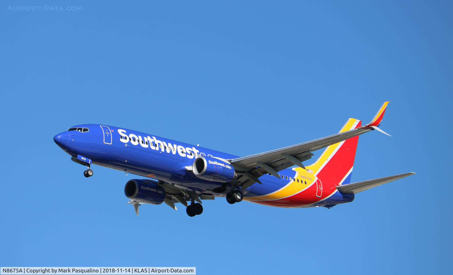 N8675A, 2015 Boeing 737-8H4 C/N 35976, Boeing 737-8H4