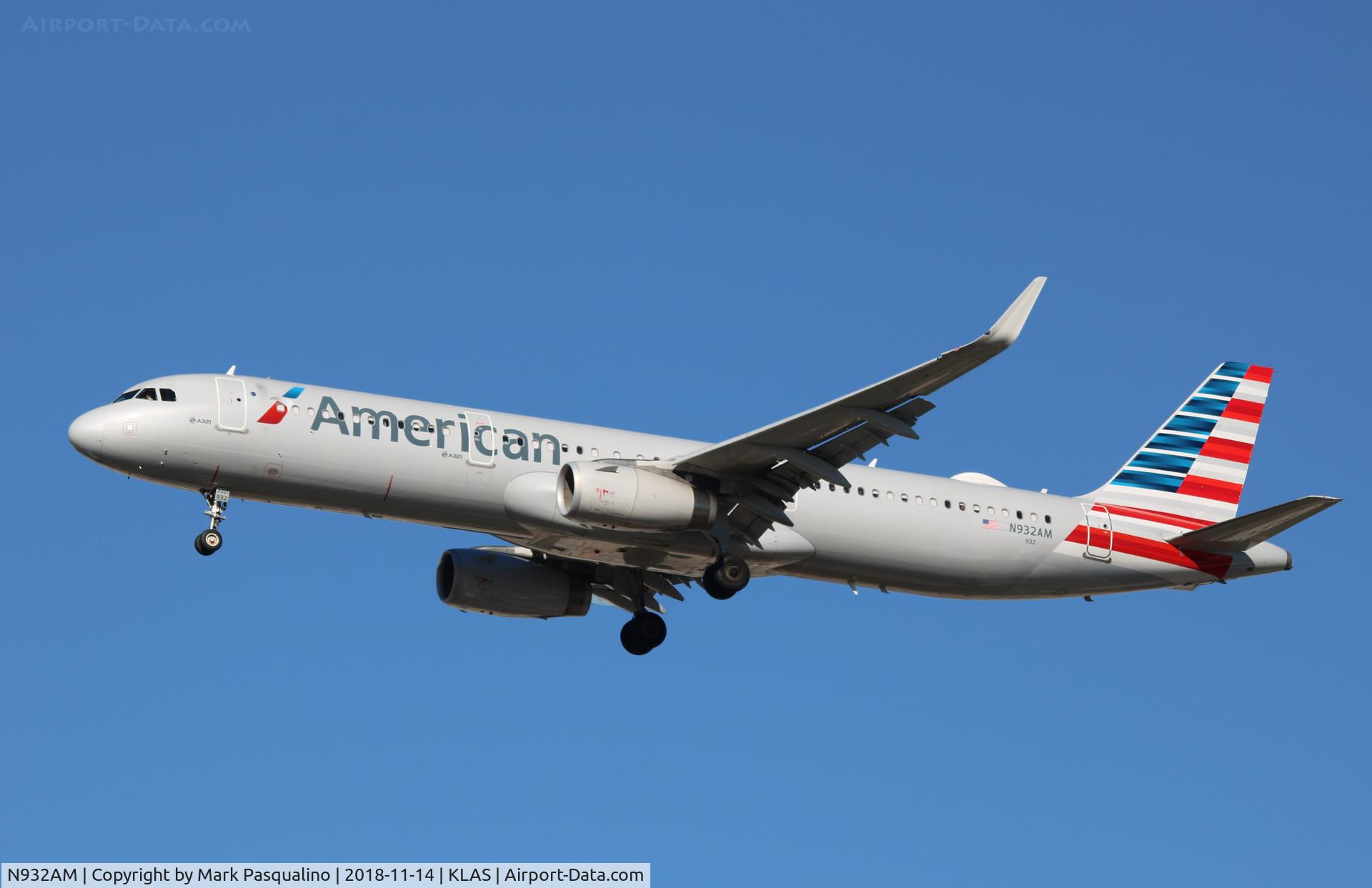 N932AM, 2017 Airbus A321-231 C/N 7419, Airbus A321-231