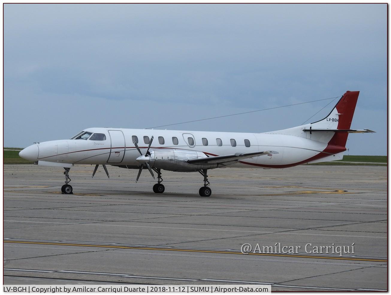 LV-BGH, 1982 Fairchild Swearingen SA-227AC Metro III C/N AC-467, Landed at SUMU